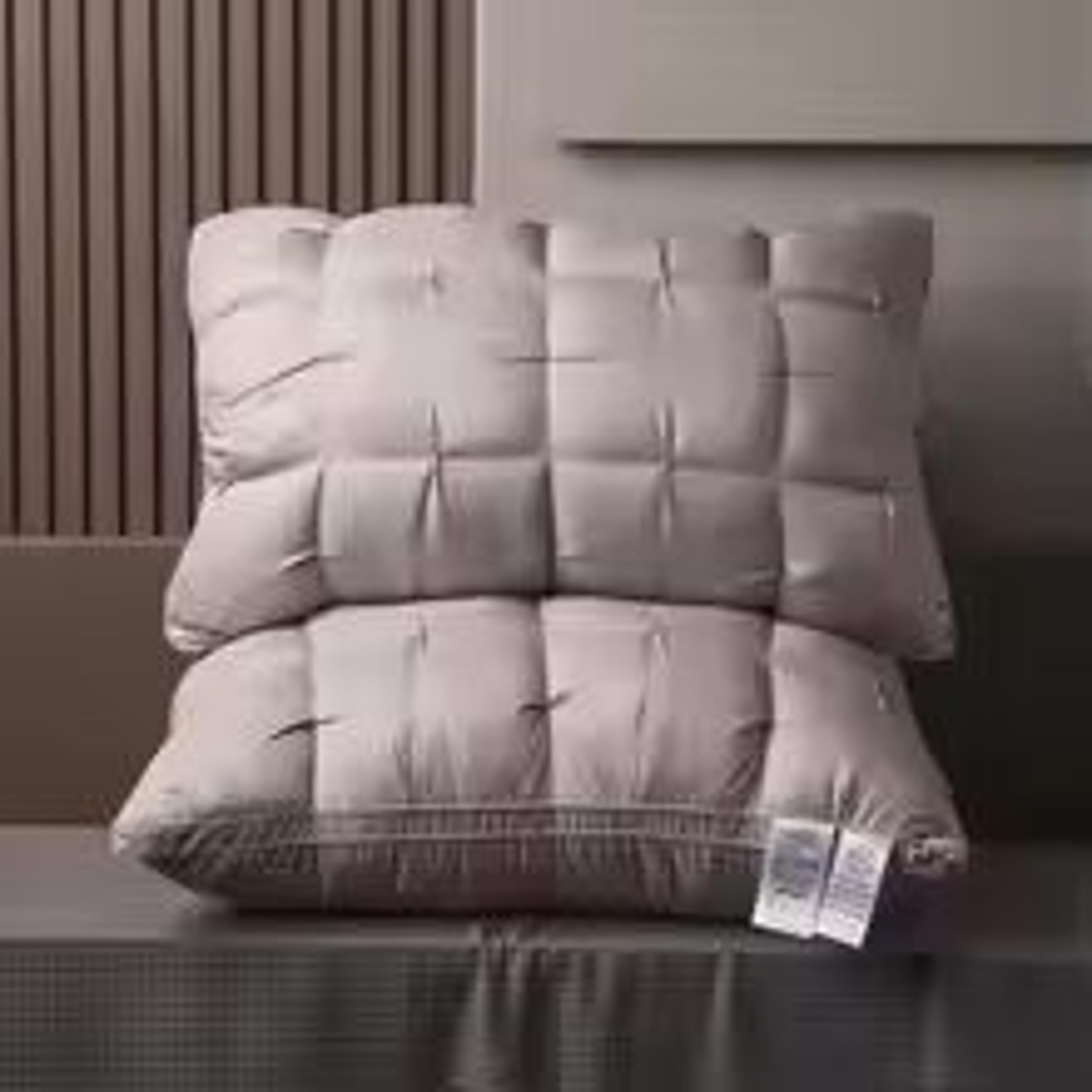 Luxurious 5Star Hotel Quality Pillow  Deep Sleep Neck Support NonCollapse Core 20x30 Inches 9
