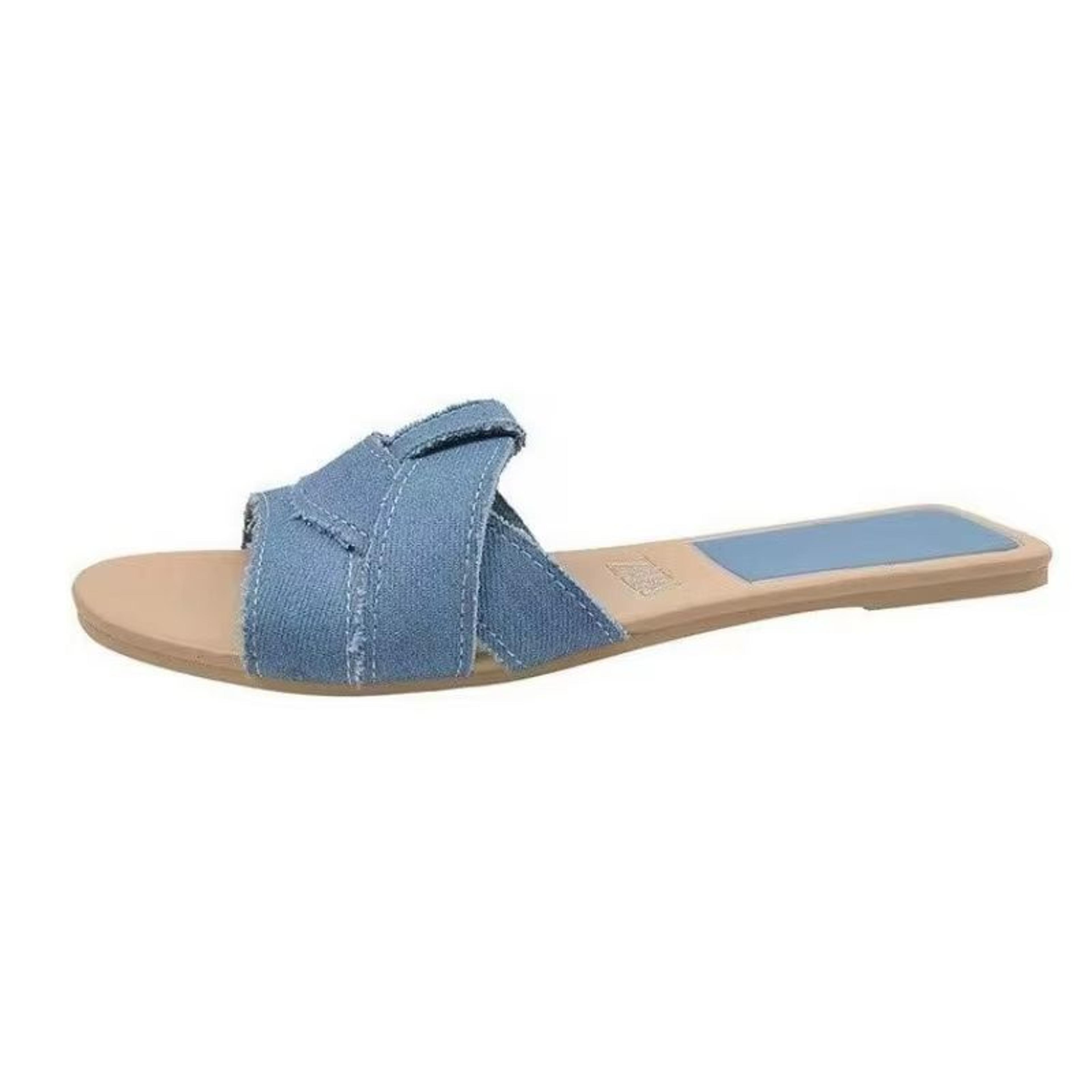 2024 New Fashion Slippers  Womens Sexy Flat Sandals With Elegant Fish Mouth Design 3