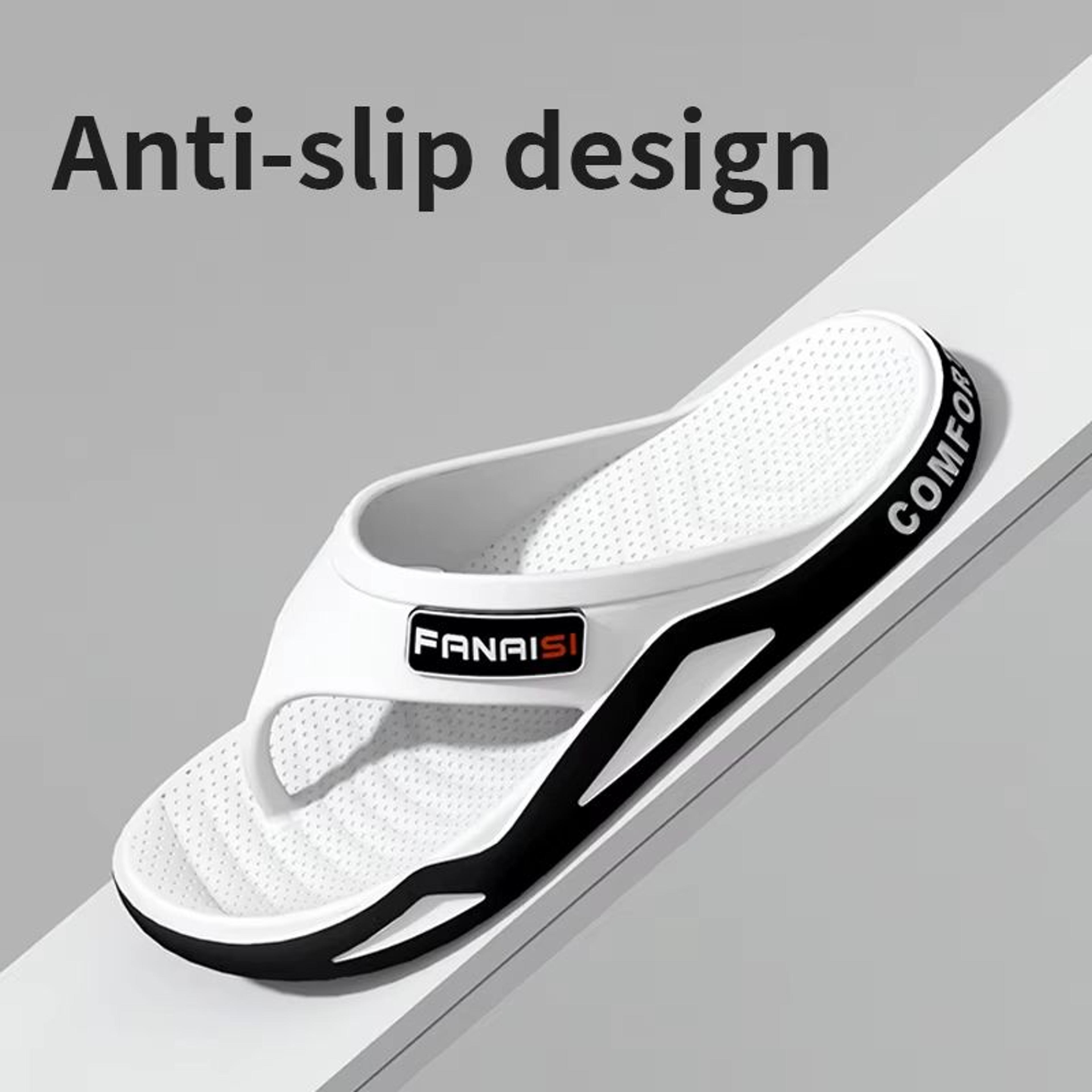 Mens Summer Flip Flops  Outdoor Beach Sandals For Casual Comfort 4