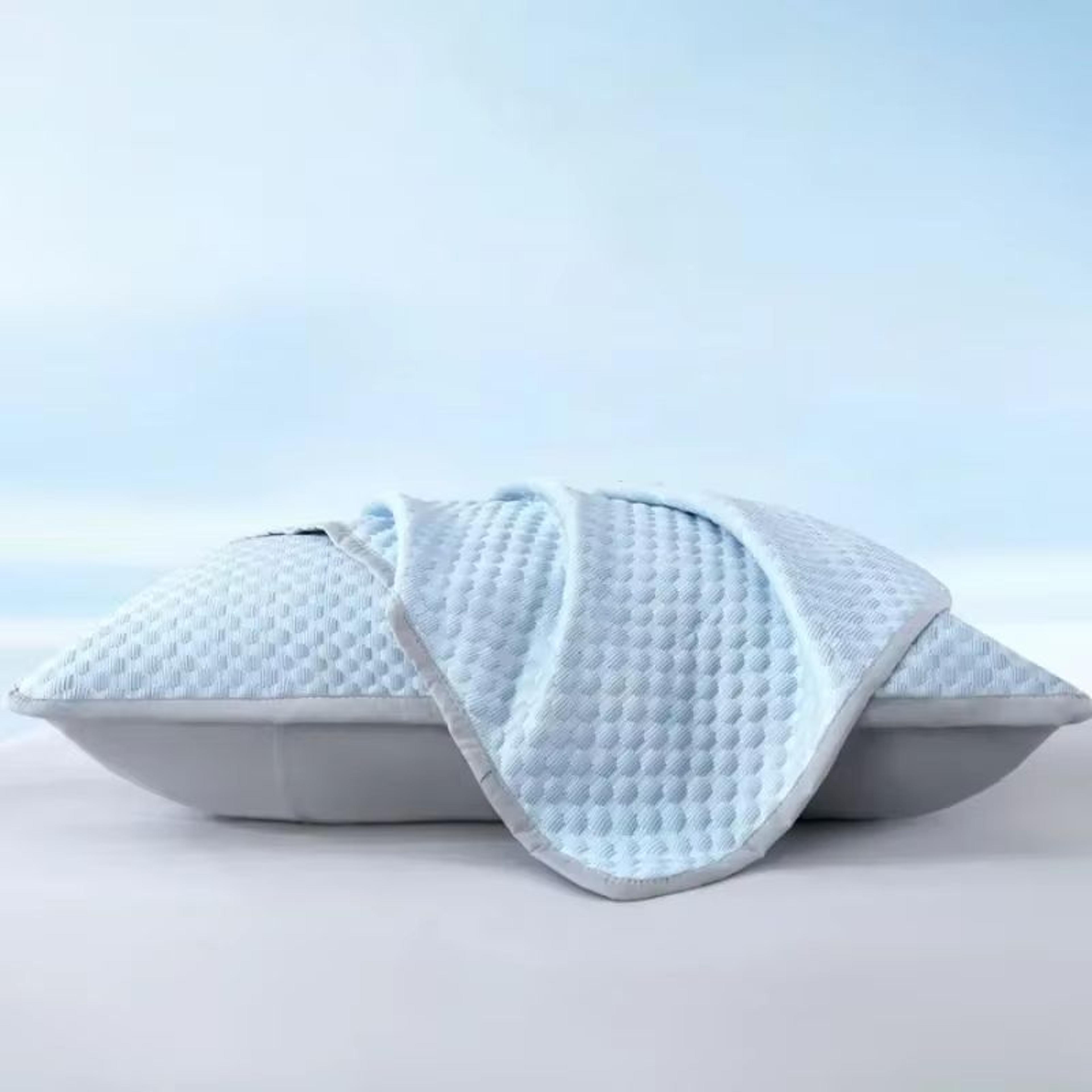 Cooling Pillowcase For Summer  Ice Silk Soft Breathable And Washable Pillow Cover 48x74cm No Pillow 4