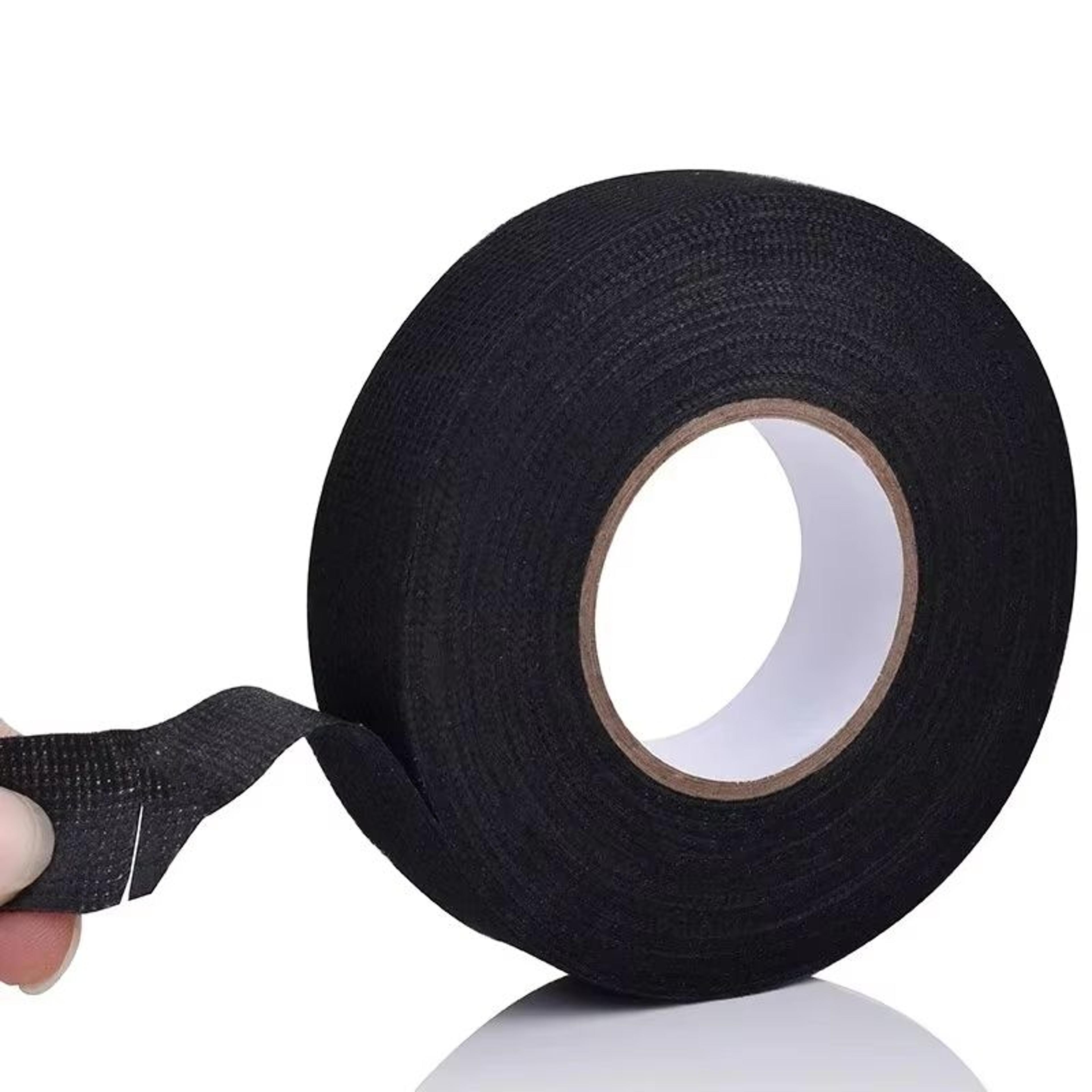 HeatResistant Adhesive Cloth Tape  15M Flame Retardant Automotive Wire Harness Wrap 1