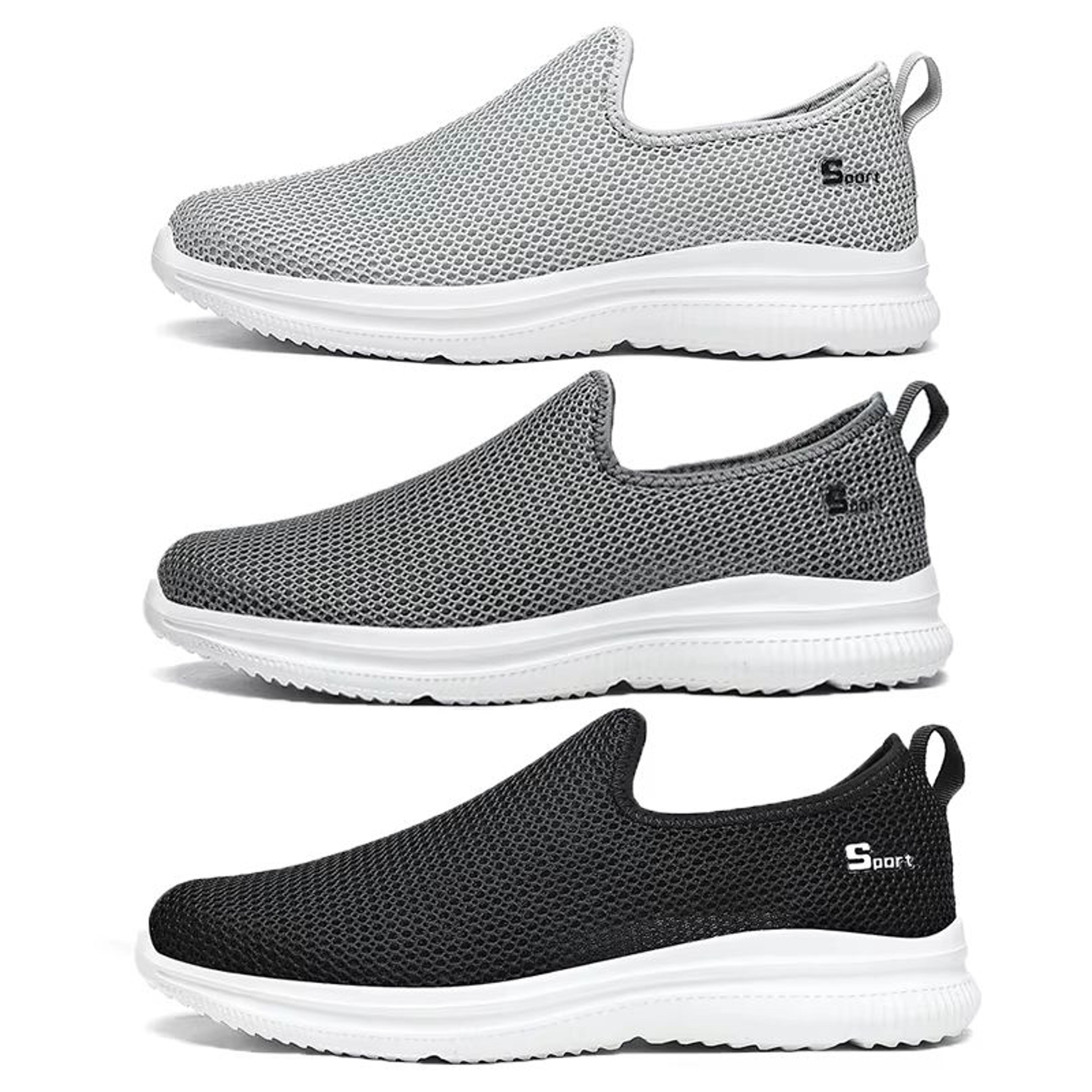 Mens Lightweight Breathable Loafers Summer Walking Sneakers For Comfort And Style 1