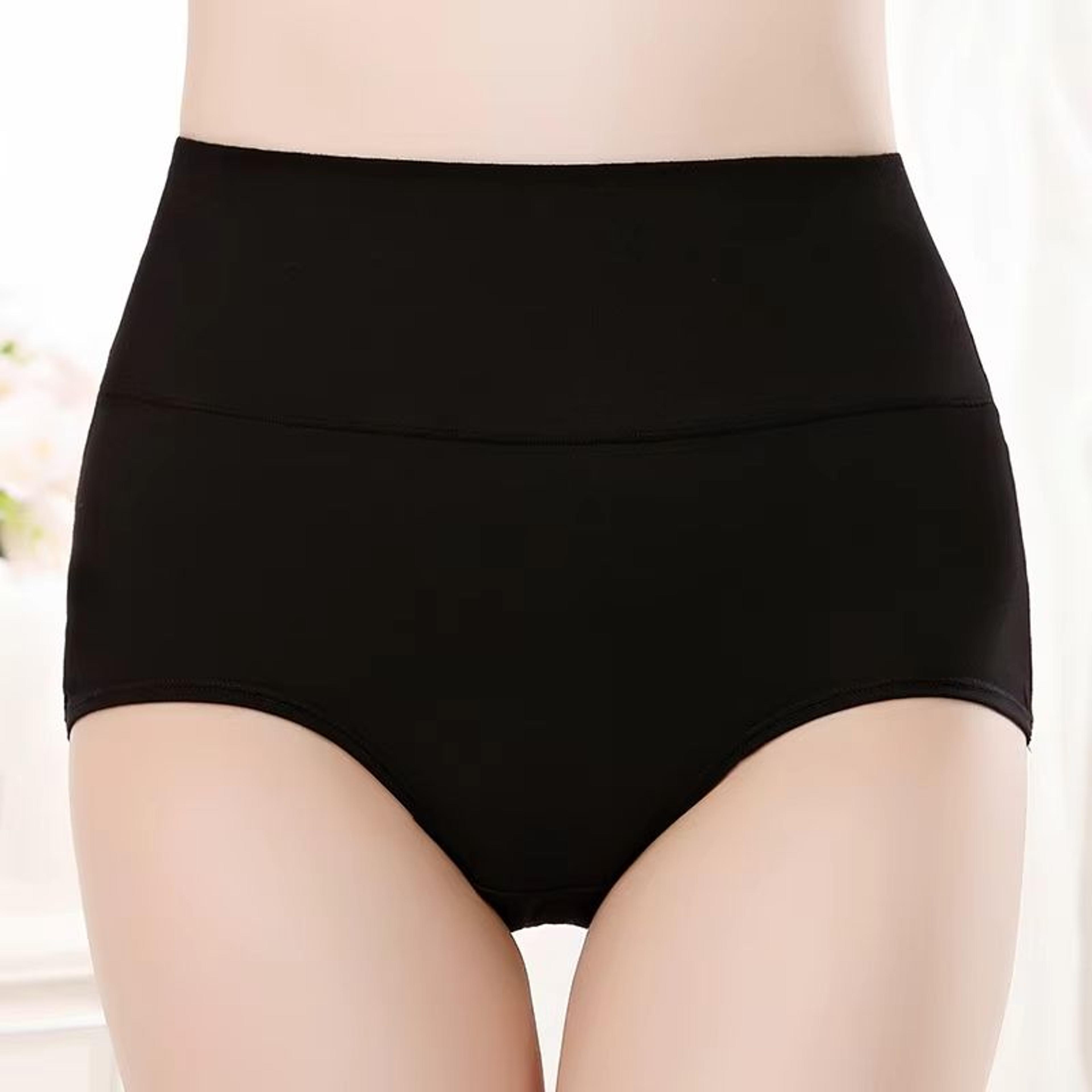 ComfyFit 4Pack High Waist Cotton Shaping Briefs For Women 1