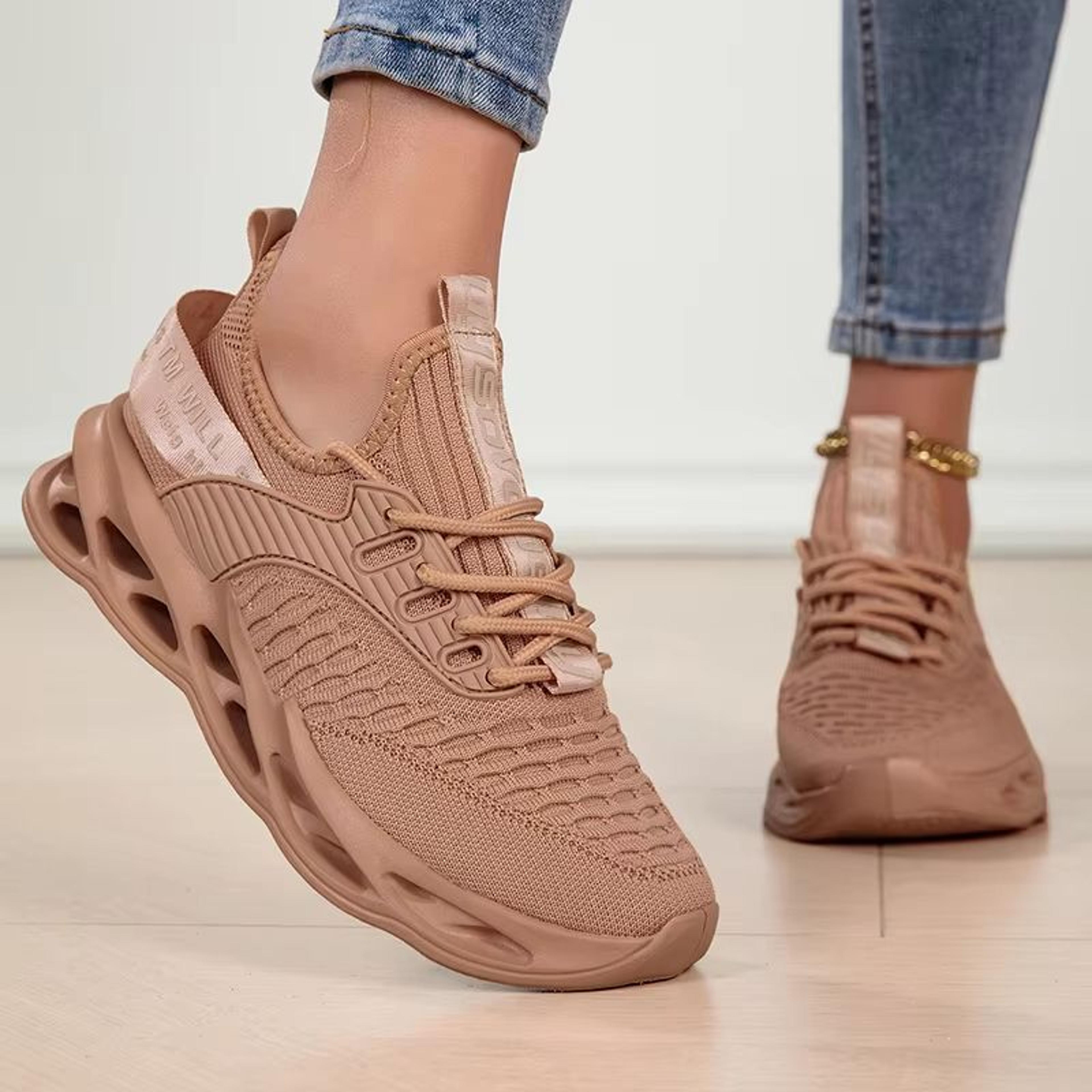 Womens Fashion Platform Sneakers  Casual Running Shoes Plus Size 43 7