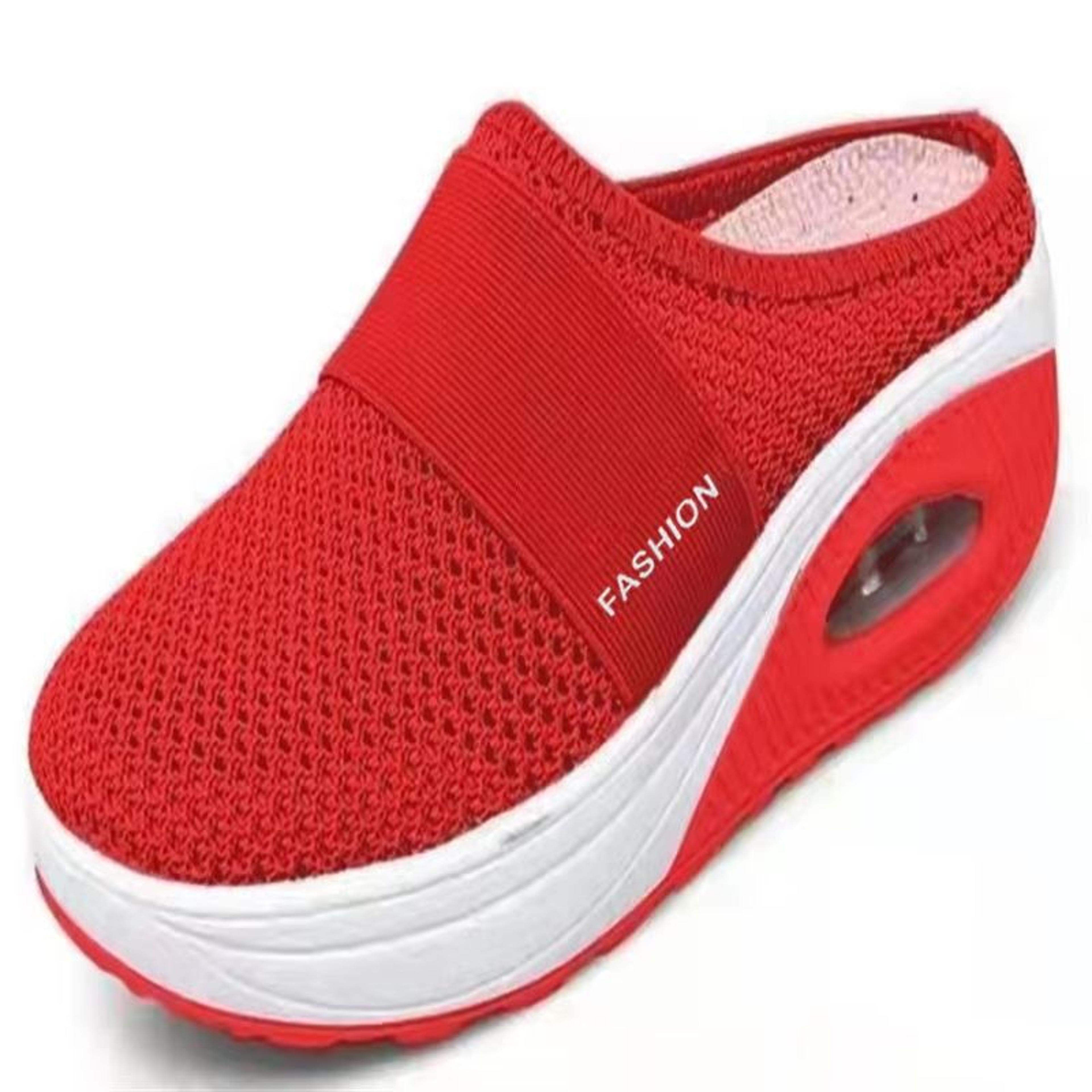 Womens Fashion Wedge Slide Slippers  Open Toe Summer Sandals For Comfort  Style 9