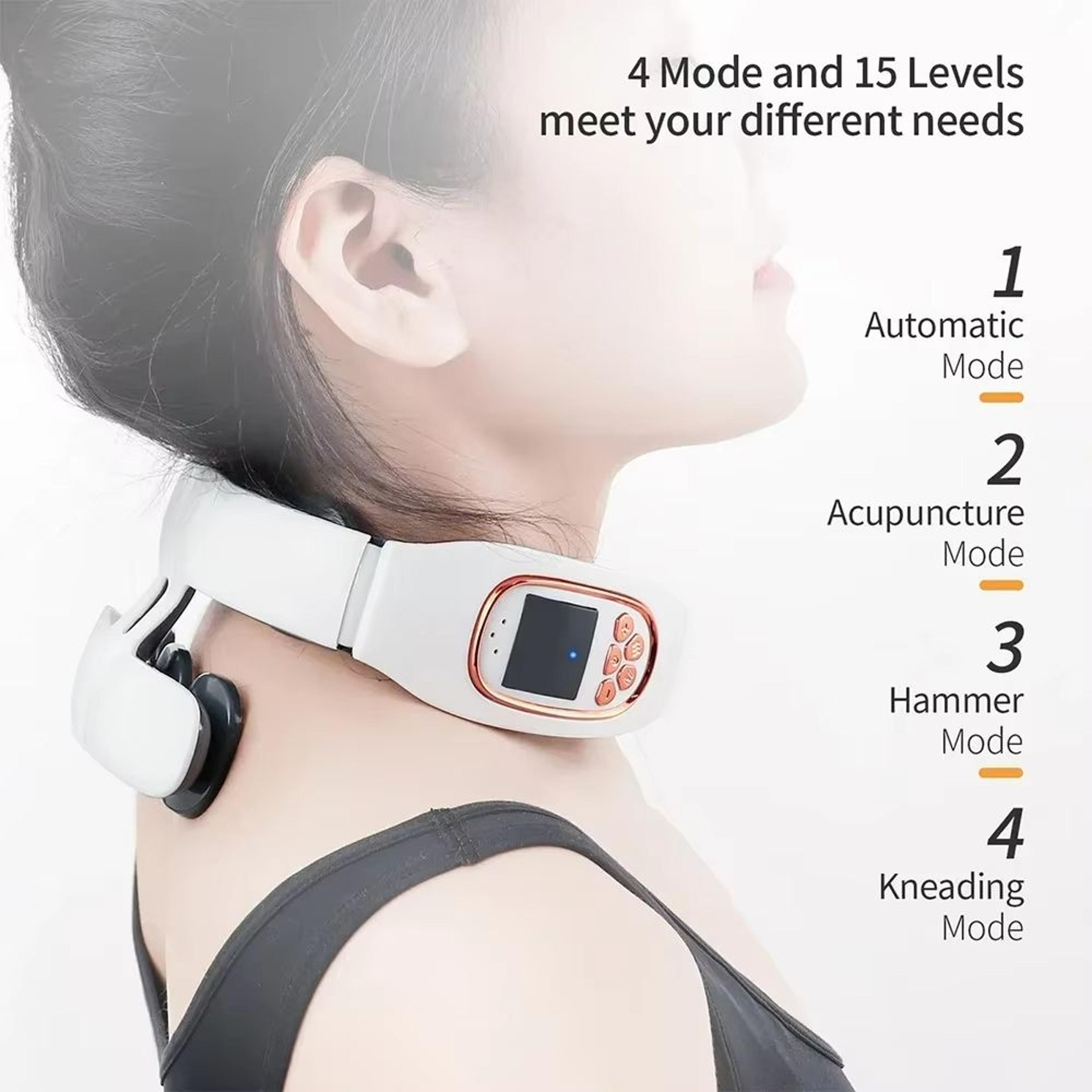 Advanced Relief 6 Head Neck And Back Massager With Heat And Wireless TENS Therapy 5
