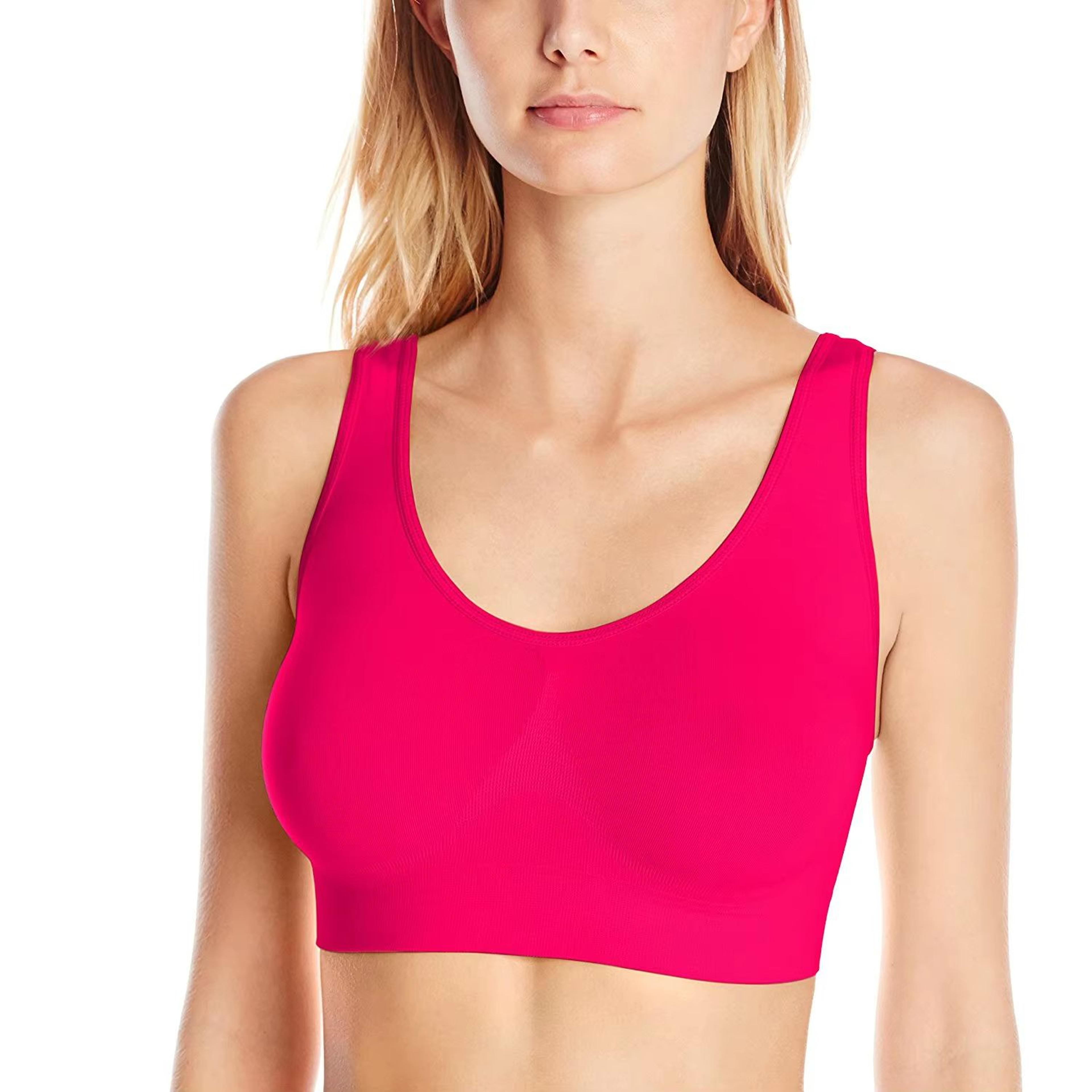 FlexFit Seamless Wireless Bralette  Plus Size PushUp And UltraComfortable 10