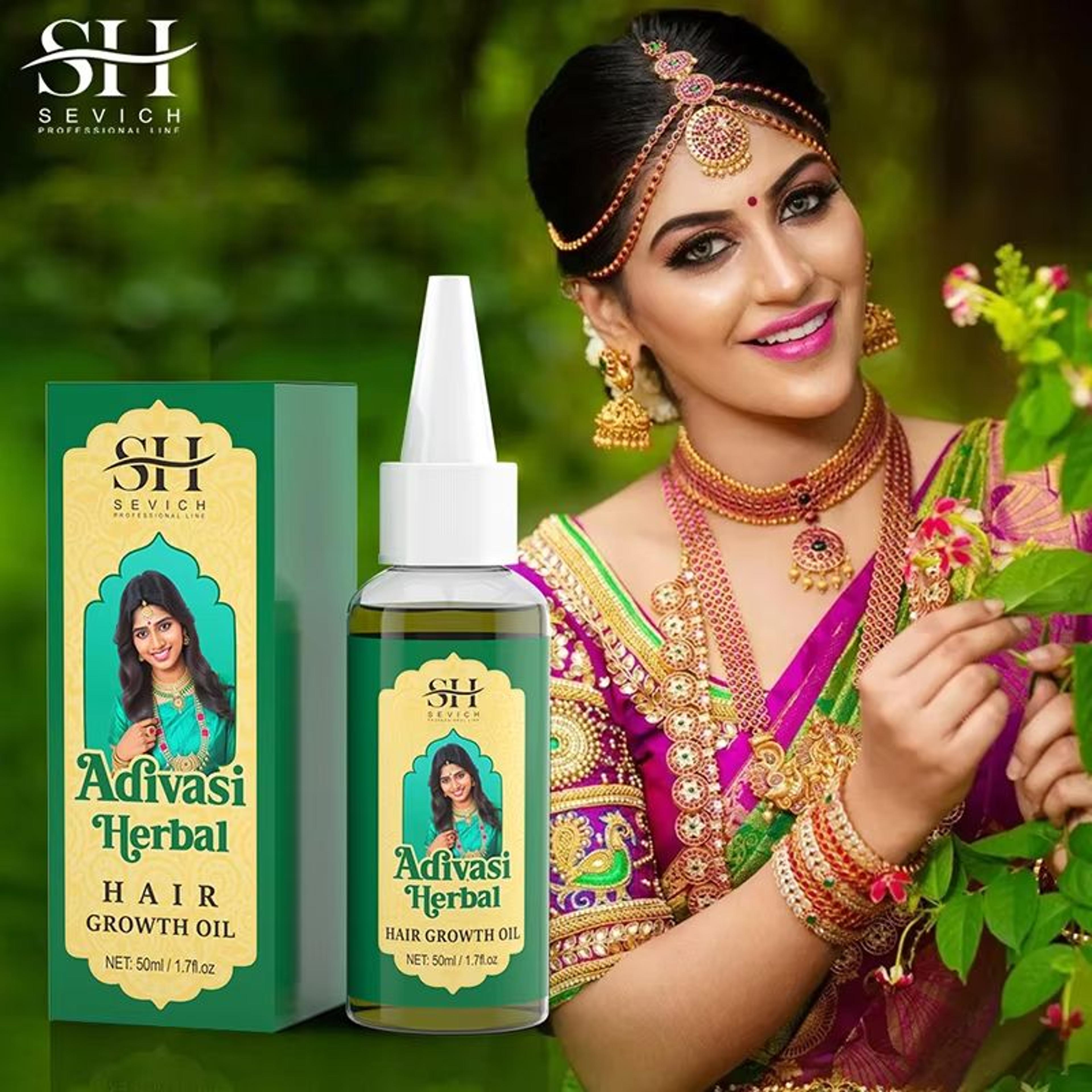 Ayurvedic Hair Growth Oil India Adivasi Organic Serum For Fast Regrowth And Anti Hair Loss 5