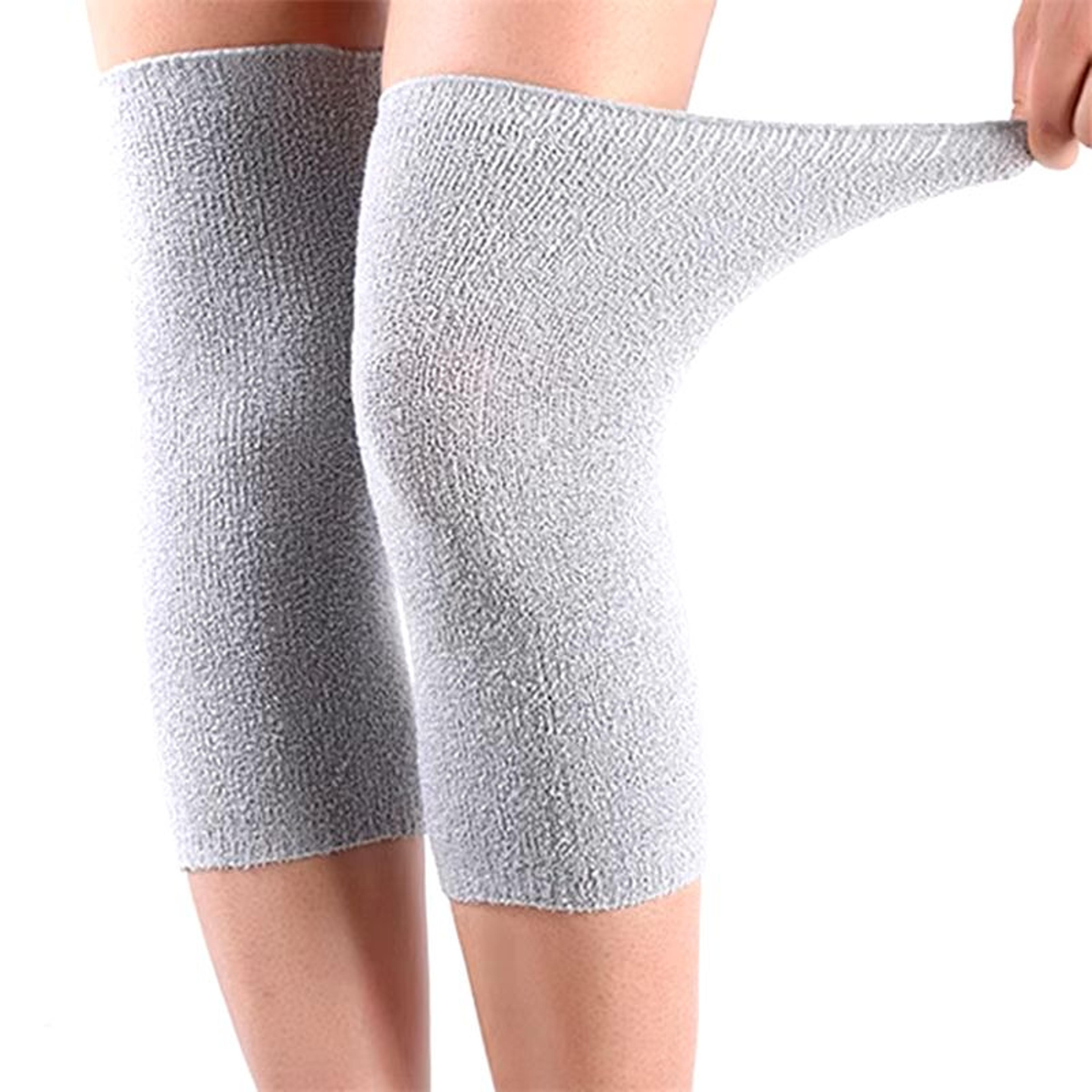 winter warm knee pads bamboo charcoal compression support for joint pain relief