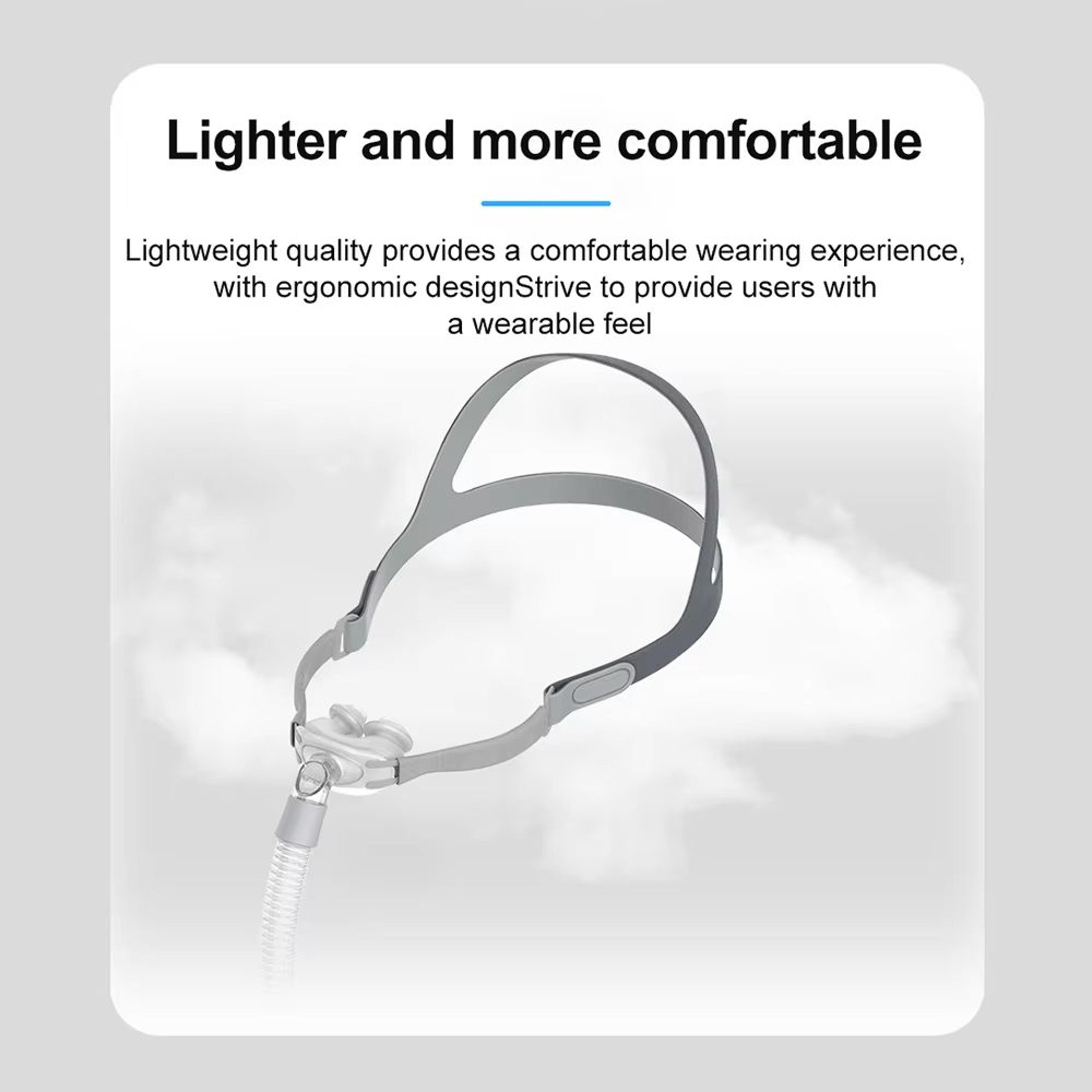 Universal Nasal Pillows Mask For CPAP Machines  Compatible With ResMed Philips  Fisher 4