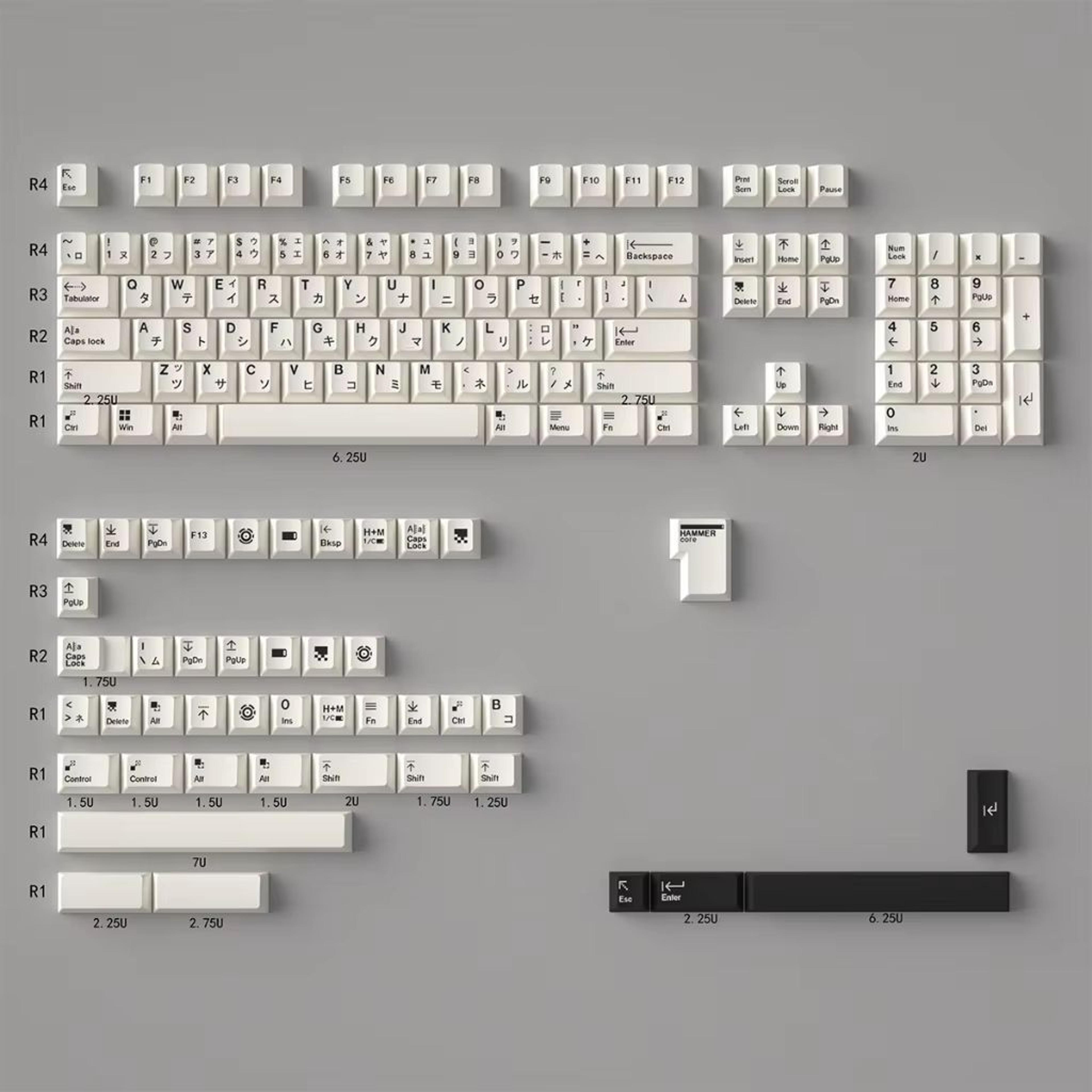 GMK Minimalist Red 140Key Keycap Set  Cherry Profile Japanese PBT DyeSub Keycaps For MX Mechanical  15