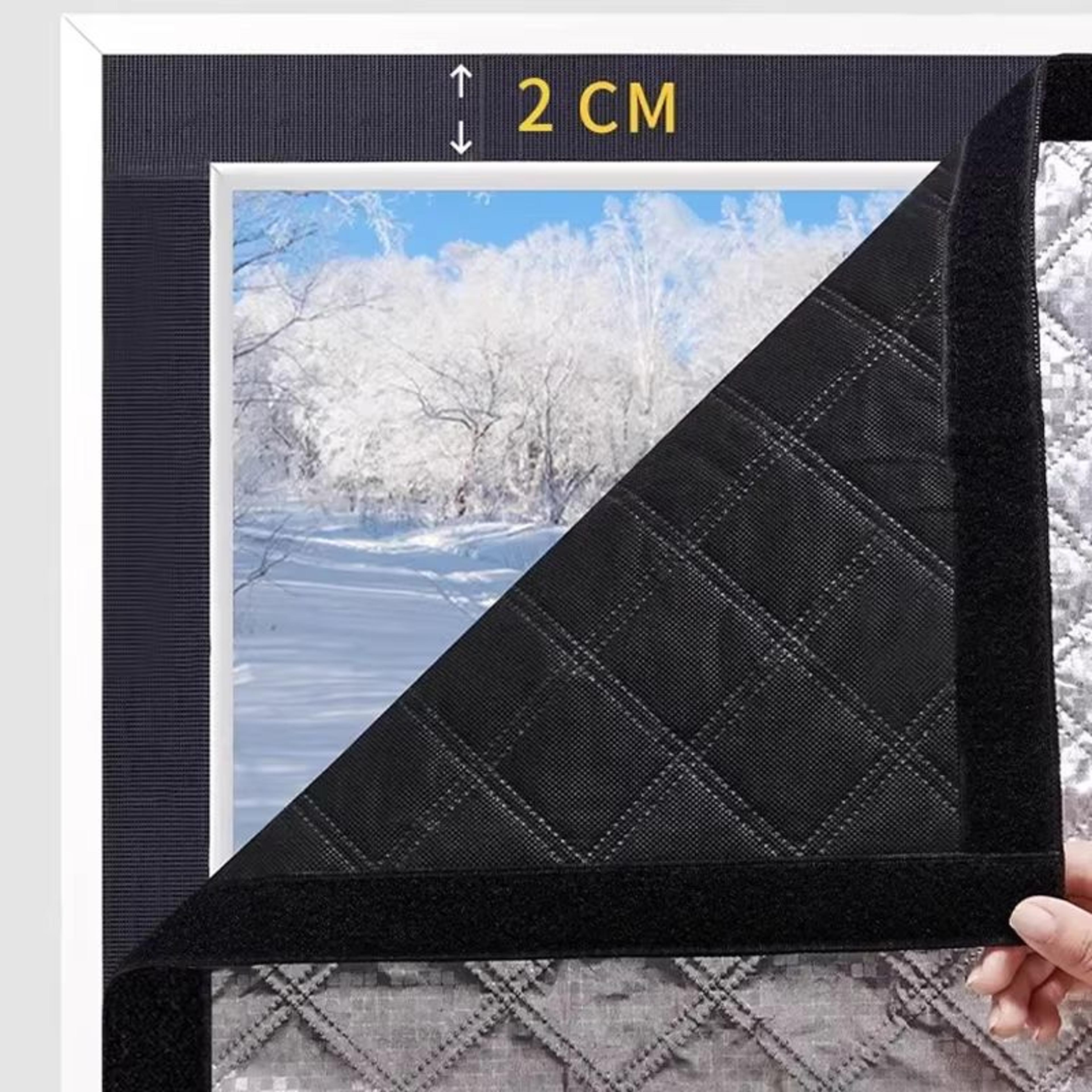 Thermal Insulated Curtains For Winter  Double Layer Sun Blocking And Noise Reducing Window Panels 2