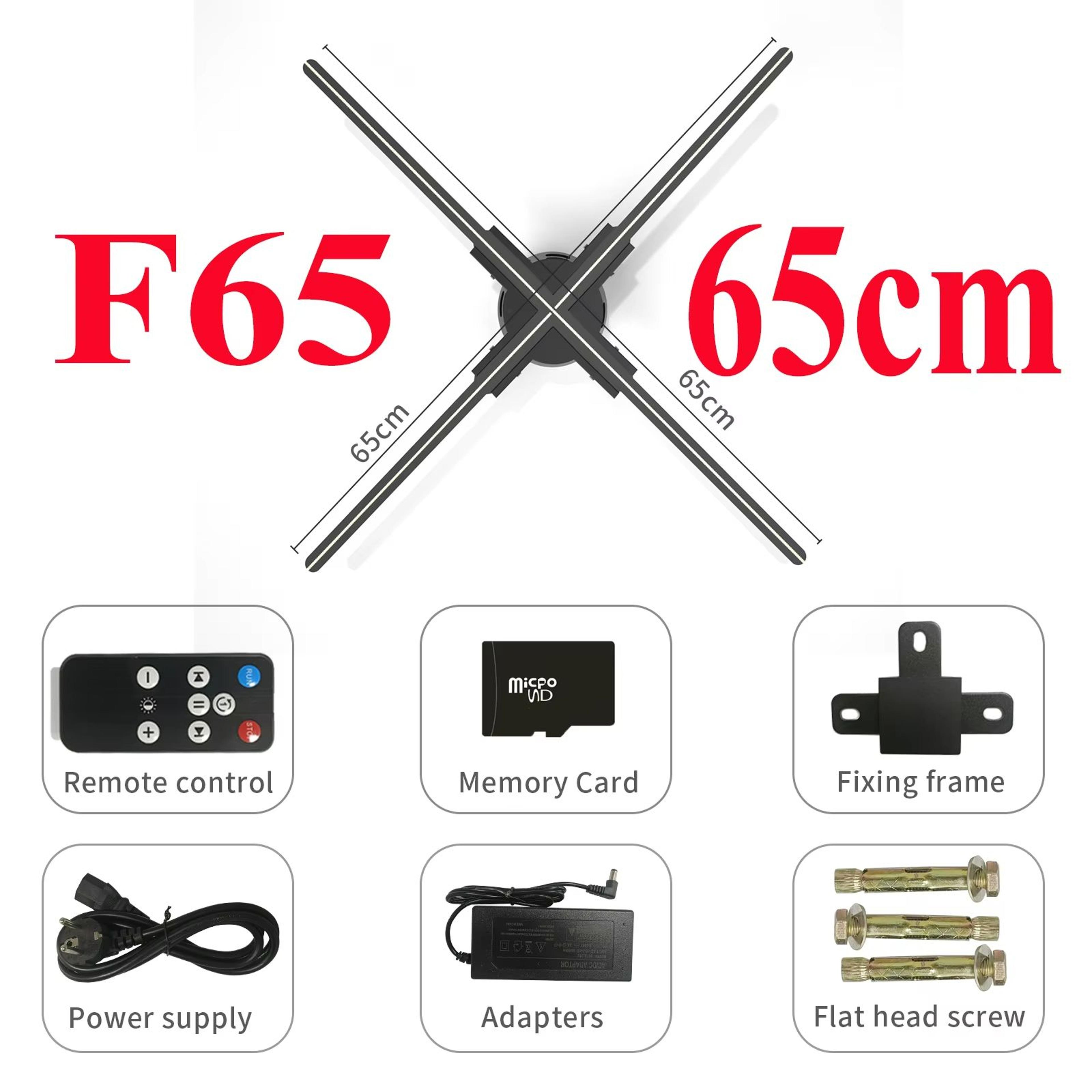 ClearView Pro 3D Hologram Fan Display  WiFi Holographic Projector For Stunning Commercial Hologram  15