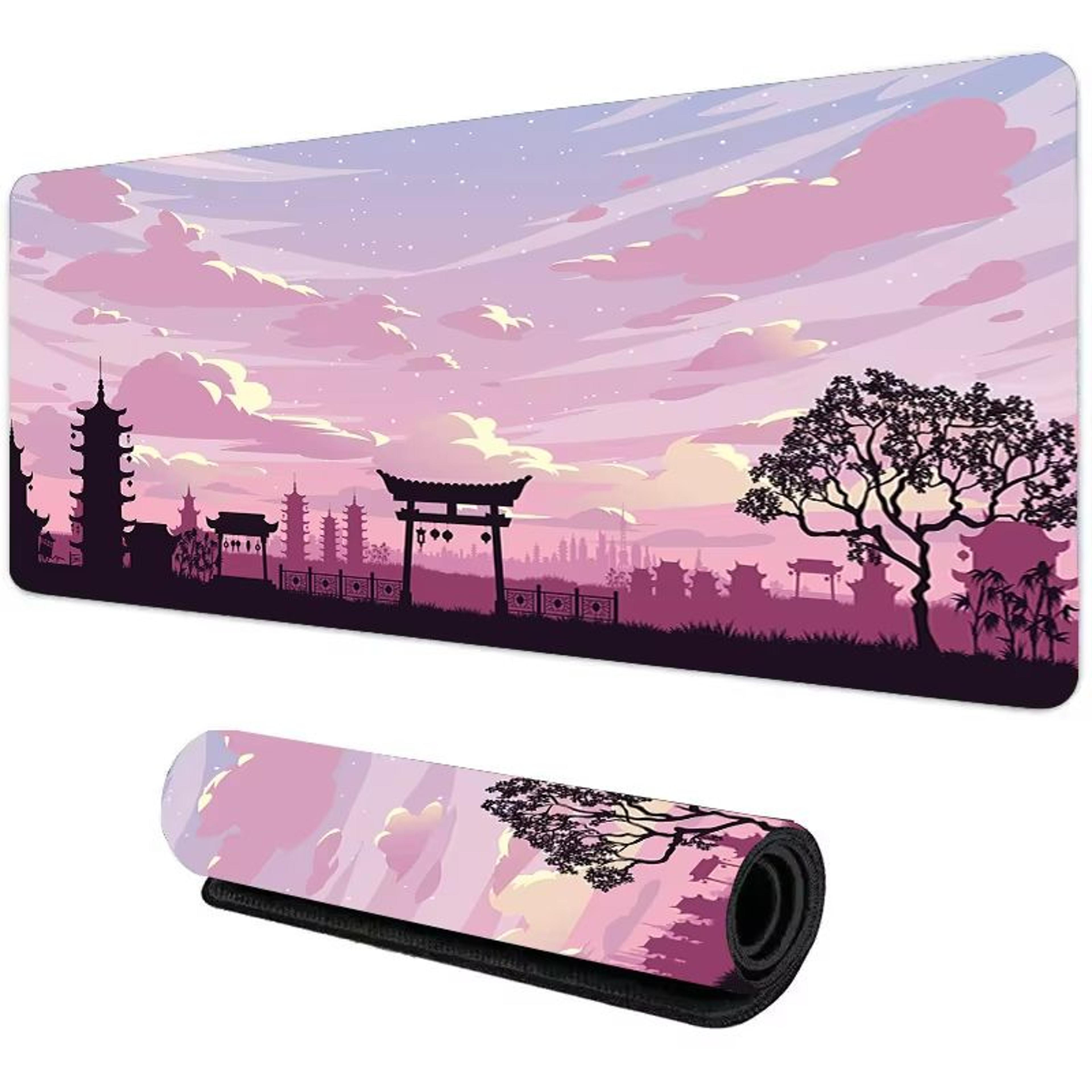 Moonlight Aura XXL Gaming Desk Mat  Large Mouse Pad With Non Slip Base 16
