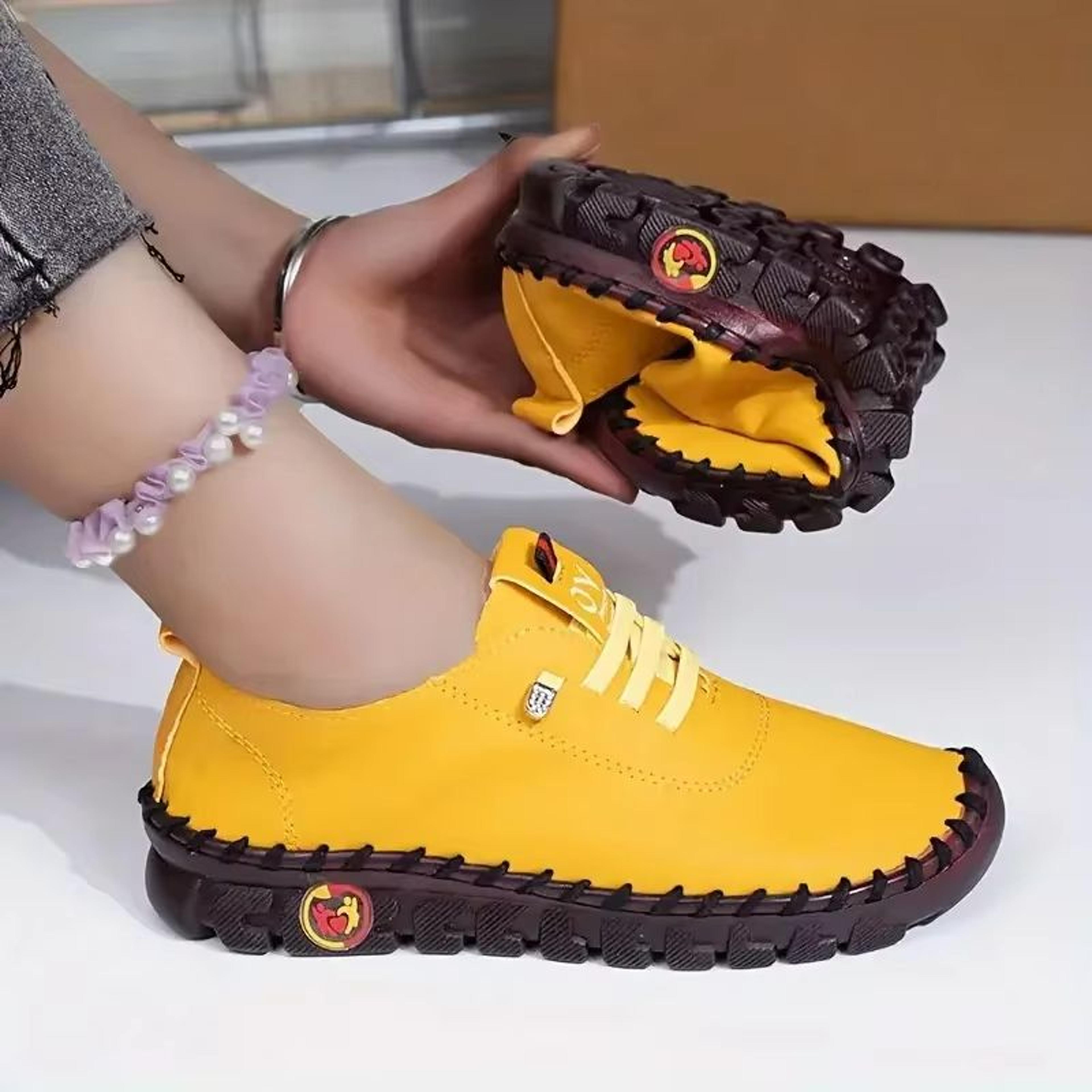 ComfortFit ThickSoled Fashion Sneakers  Breathable Outdoor Loafers For Women With National Style De 16