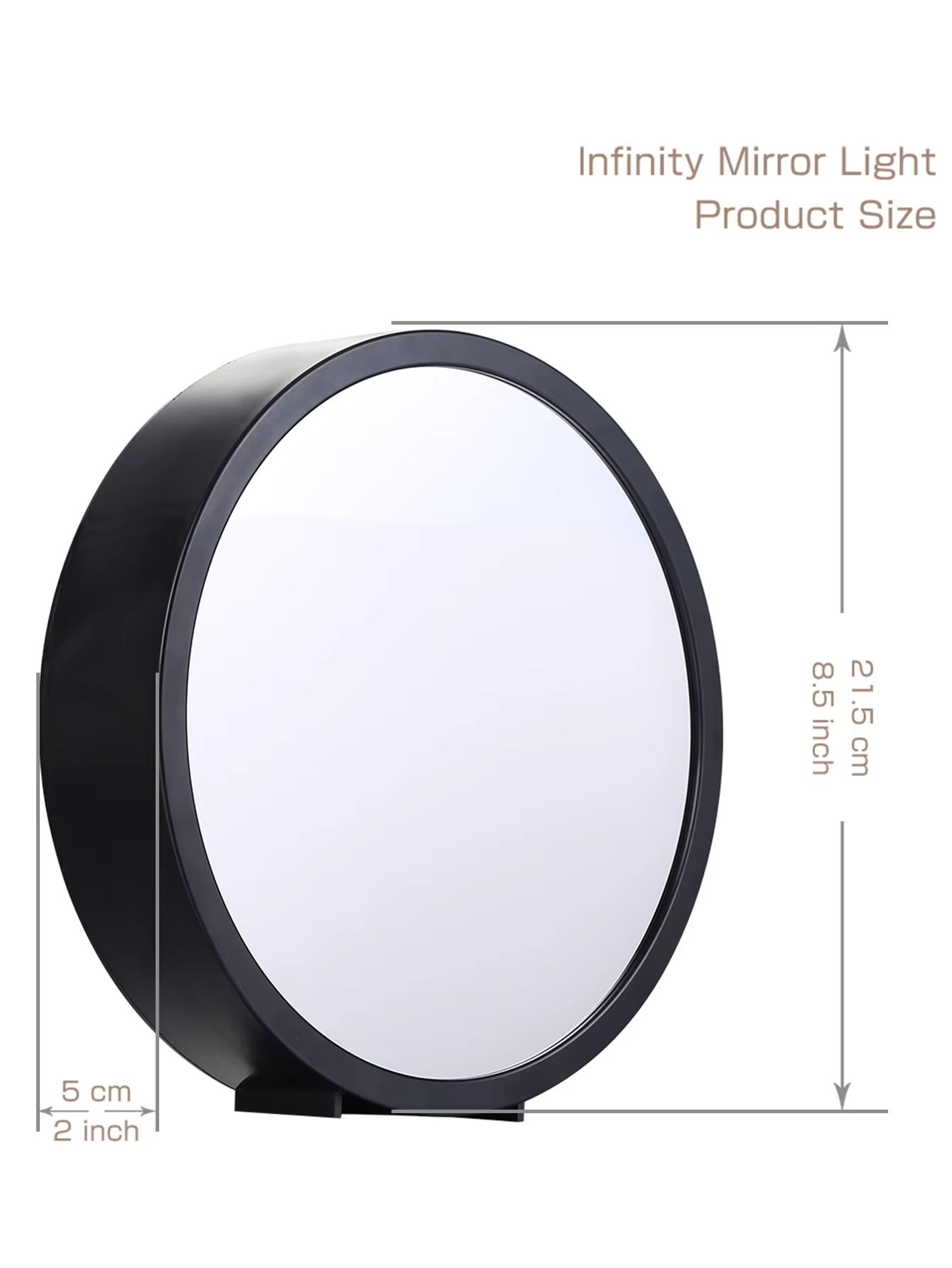 Illusion Tunnel Infinity Mirror Light  Wall  Table LED Decor 1