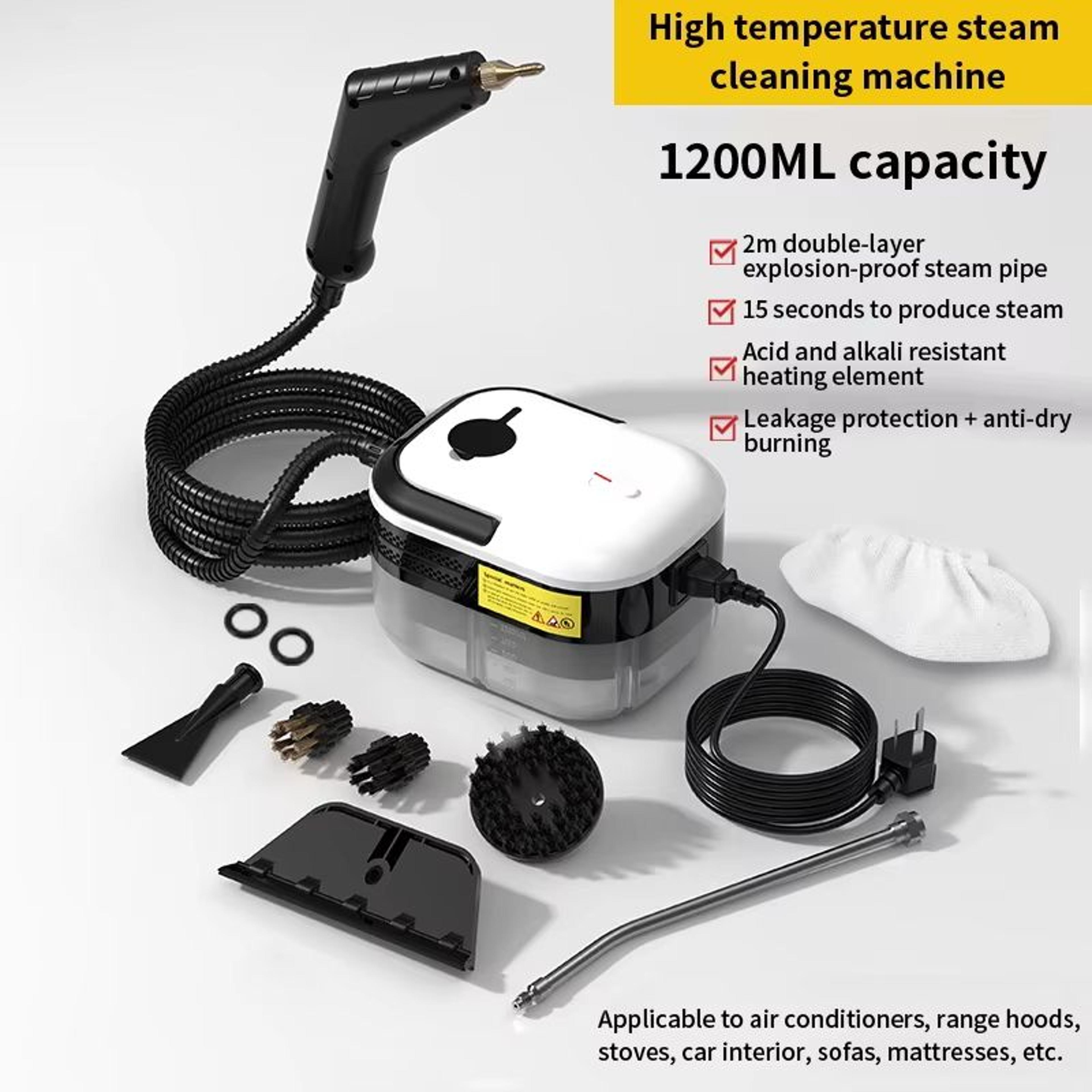 HighPressure Handheld Steam Cleaner  MultiSurface Steamer For Kitchen Bathroom Air Conditioner  Car 5
