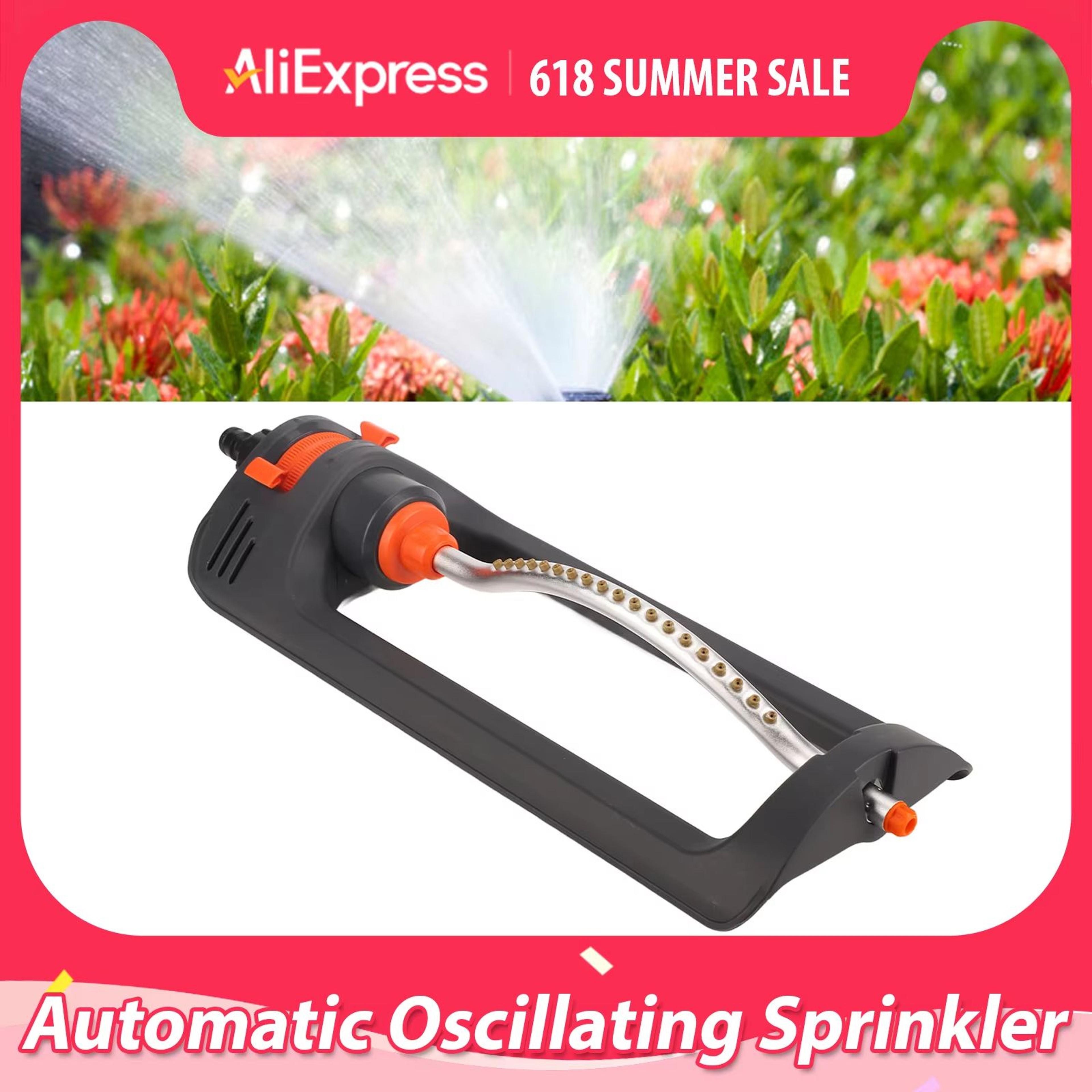 Automatic Oscillating Lawn Sprinkler 19 Hole 4 Modes Watering Device For Home Garden 0