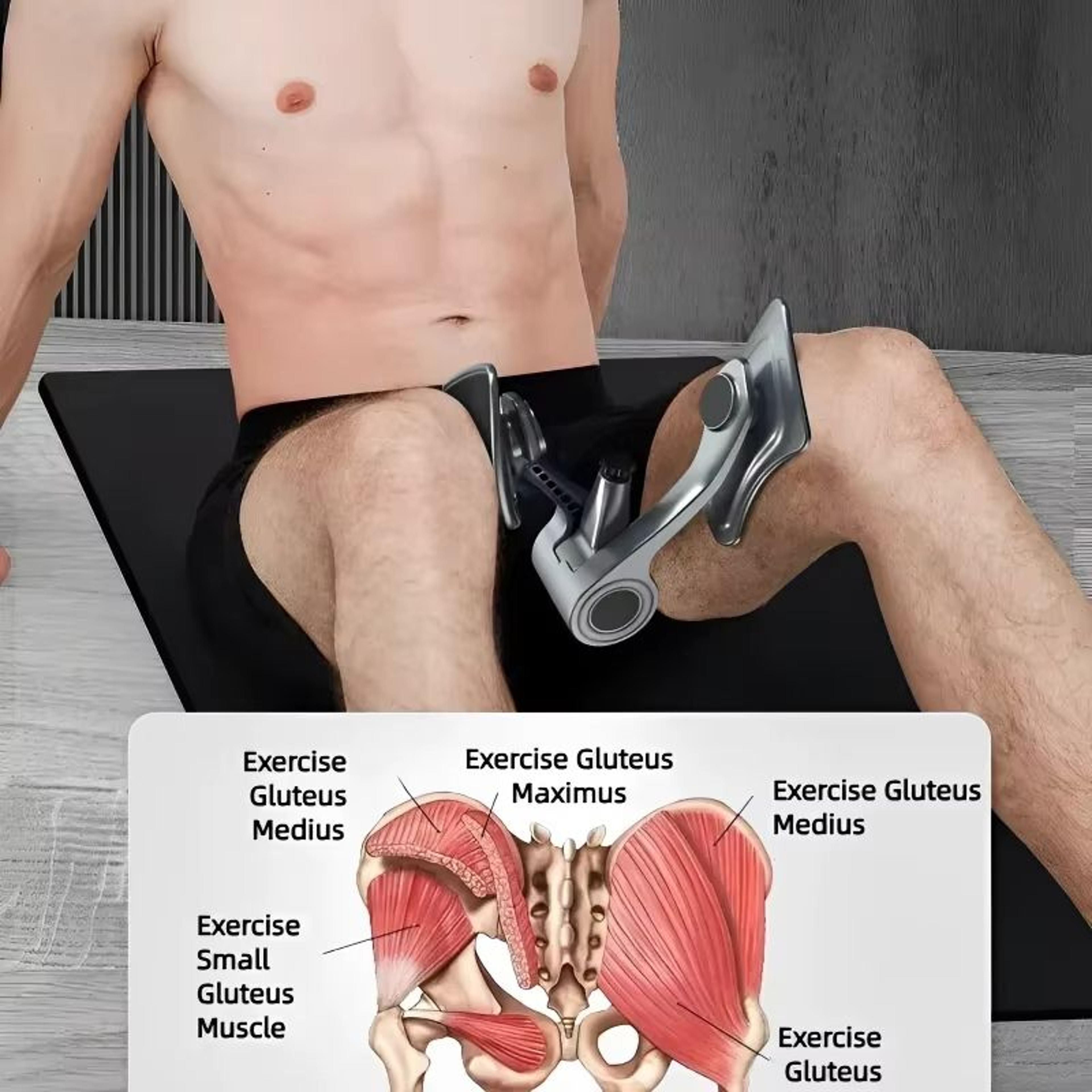 Pelvic Floor Muscle Trainer For Men Kegel Fitness Equipment Home Exercise Strengthener 0