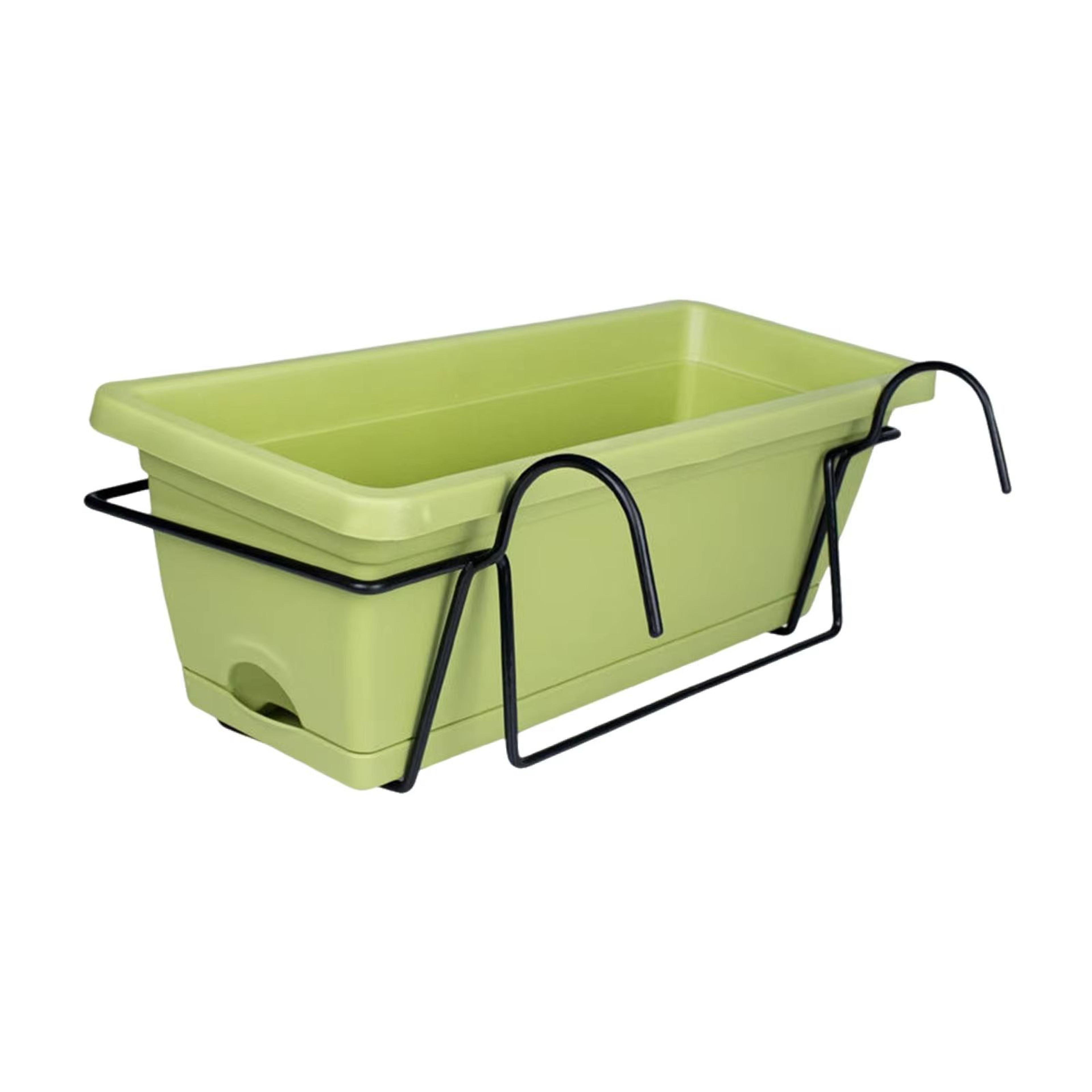 Hanging Planter For Balcony Railing Fence Planter Basket Window Box Flower Pot 6L For Garden And Ya 13