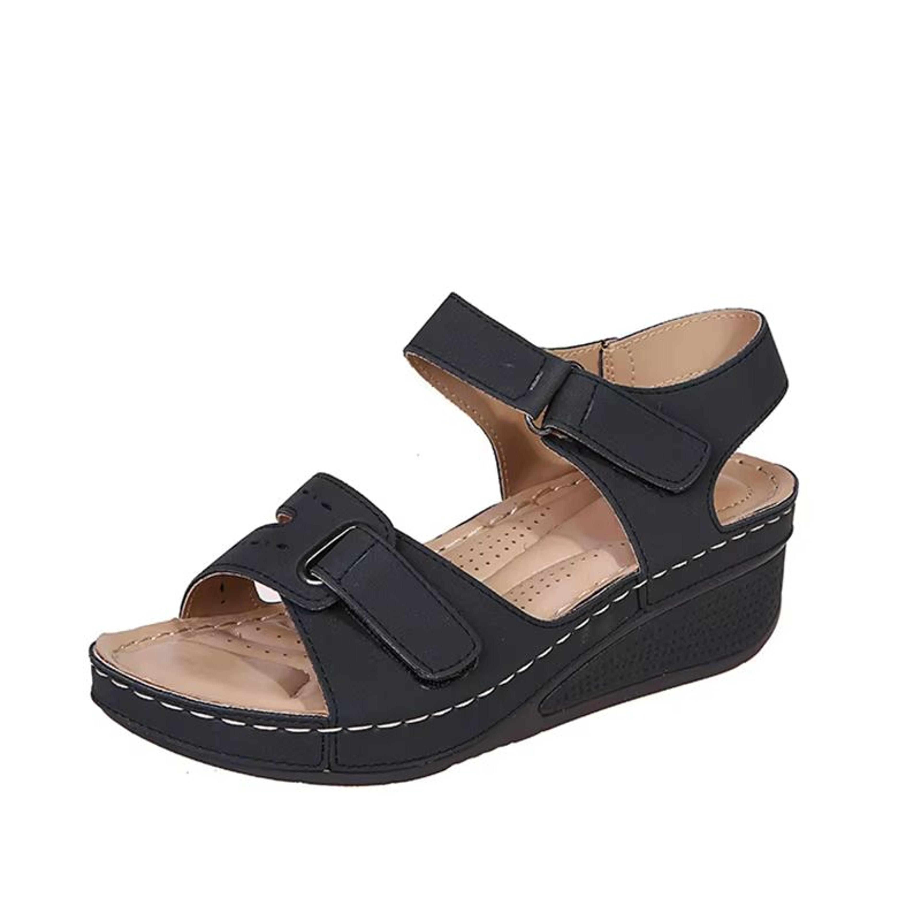 Sunrise Ease Comfort Wedges  Summer Wedge Sandals With Open Toe 4
