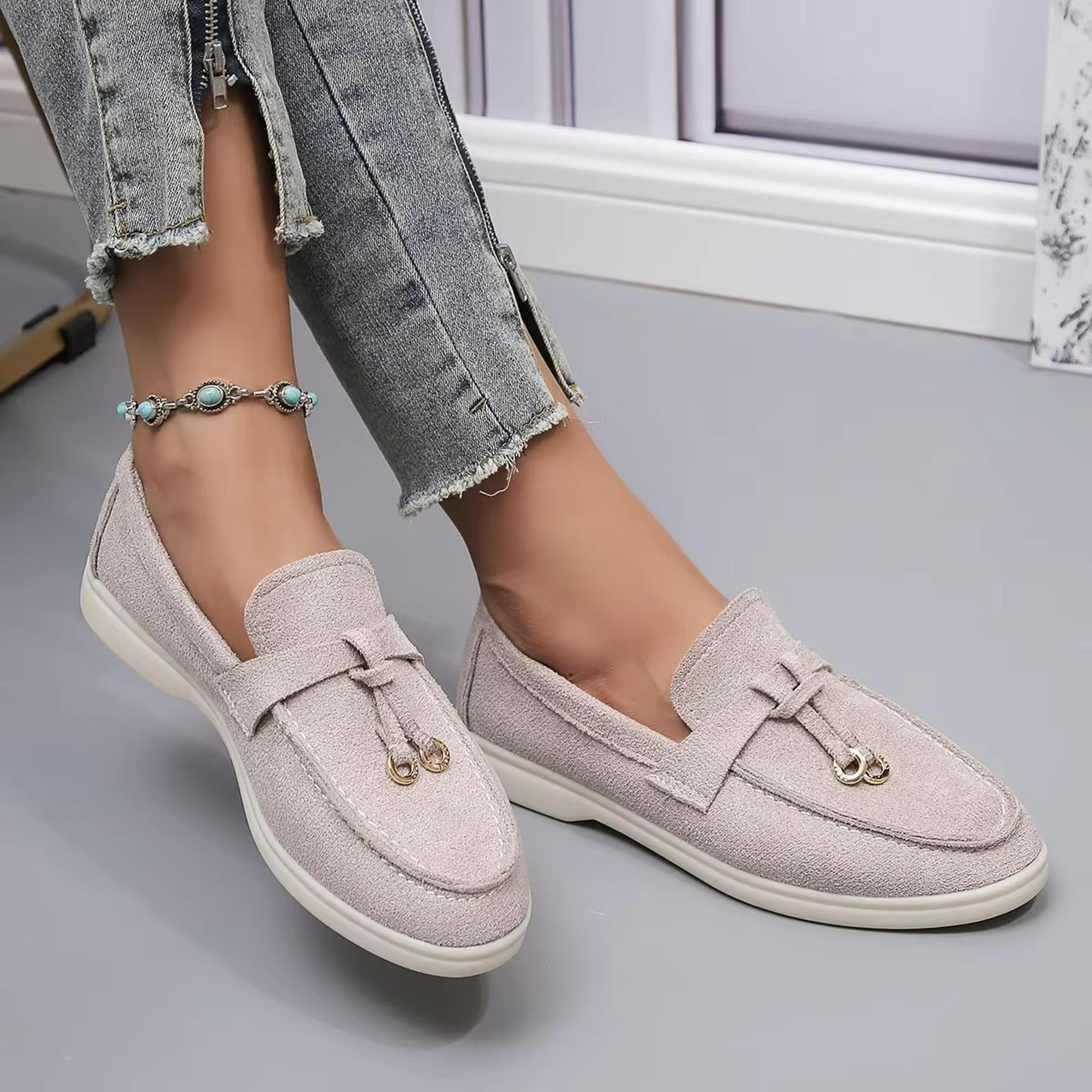 Everyday Comfort Retro SoftLeather SlipOn Flats 5