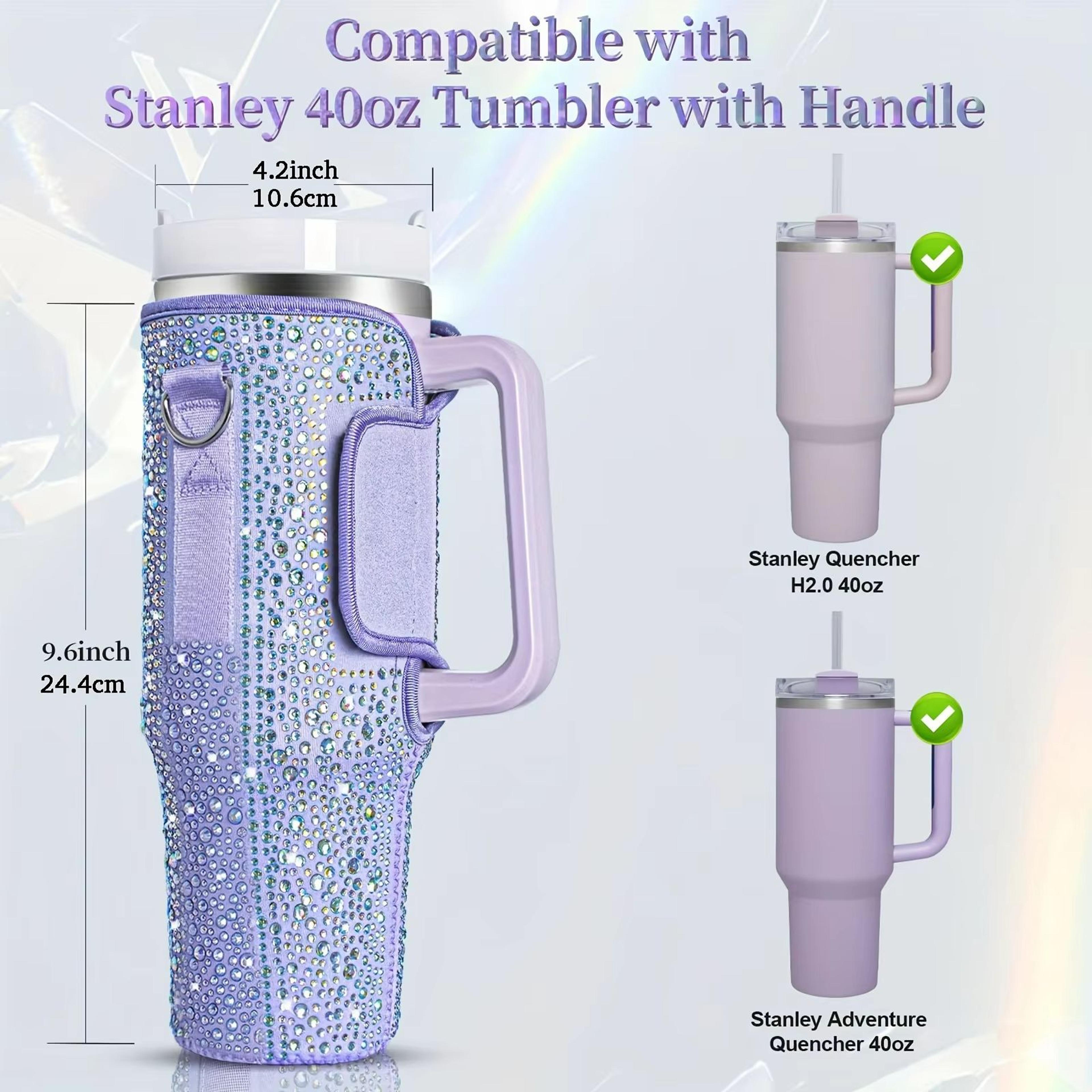 GlamGuard Rhinestone Lanyard Carrier For Stanley 40 Oz 4