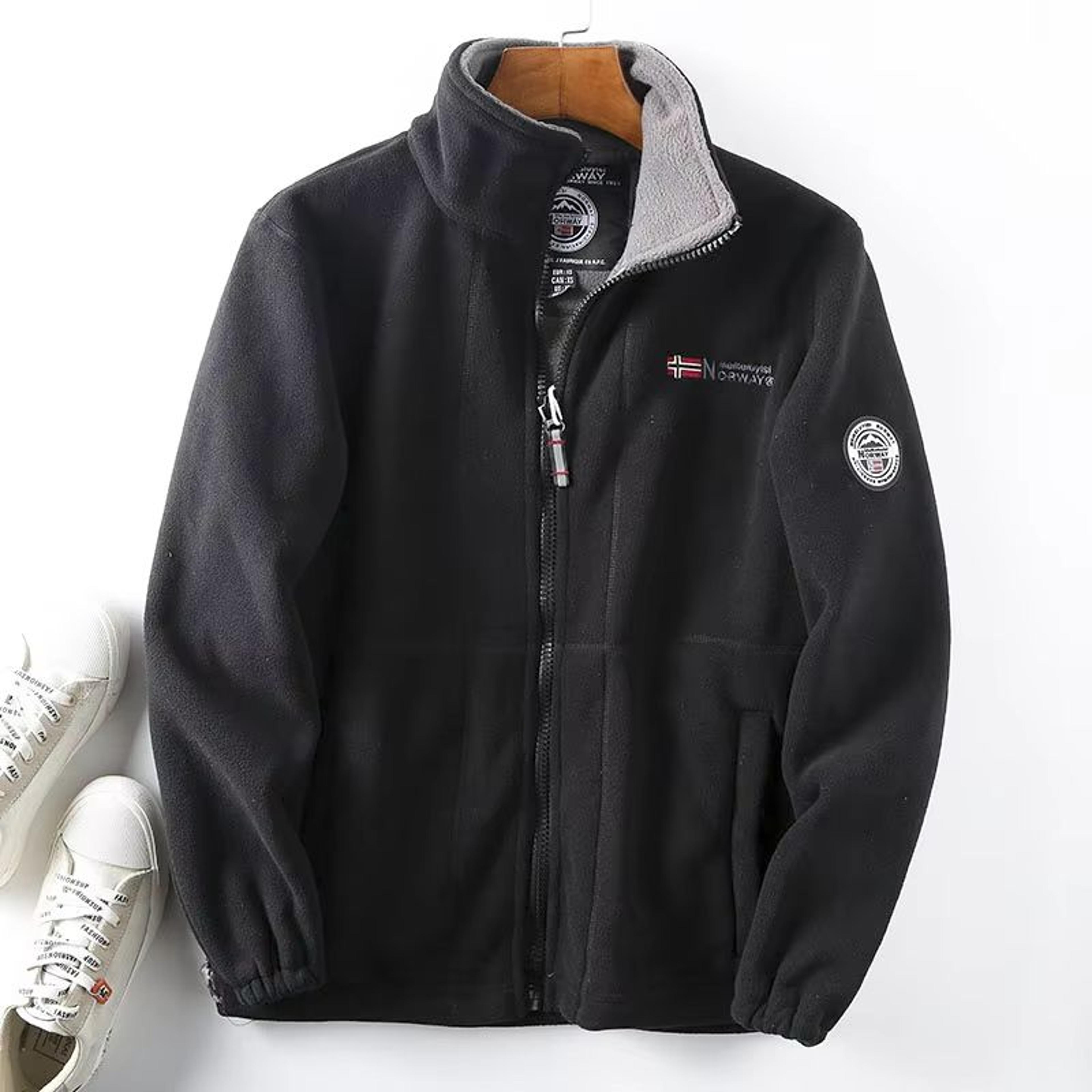 FGKKS Mens Wool Jacket  Thick Winter Casual Coat With Warm Fashion Design 4