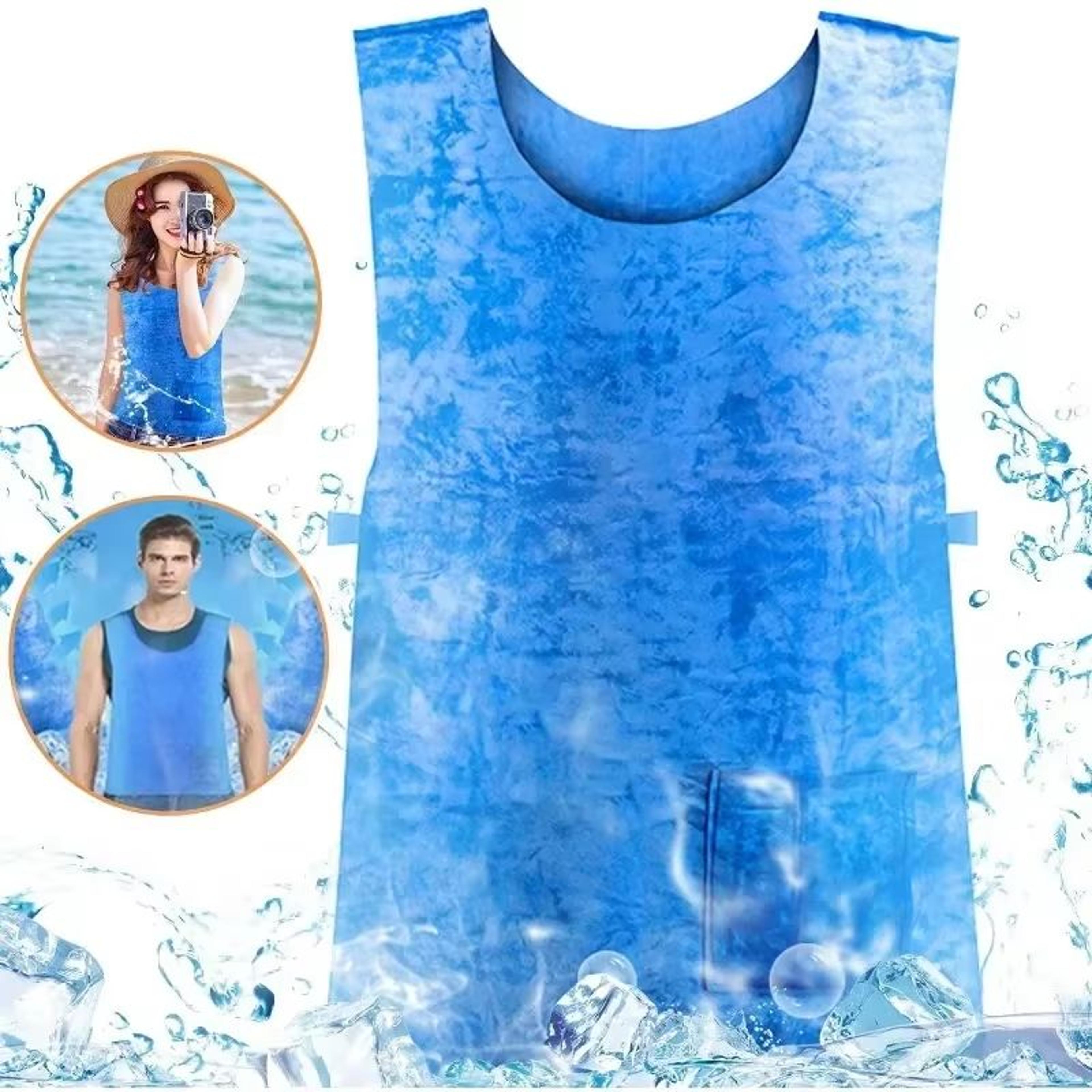 Evaporative Cooling Vest  WaterActivated Ice Cooling Shirt For Heatstroke Prevention  Outdoor Work 0