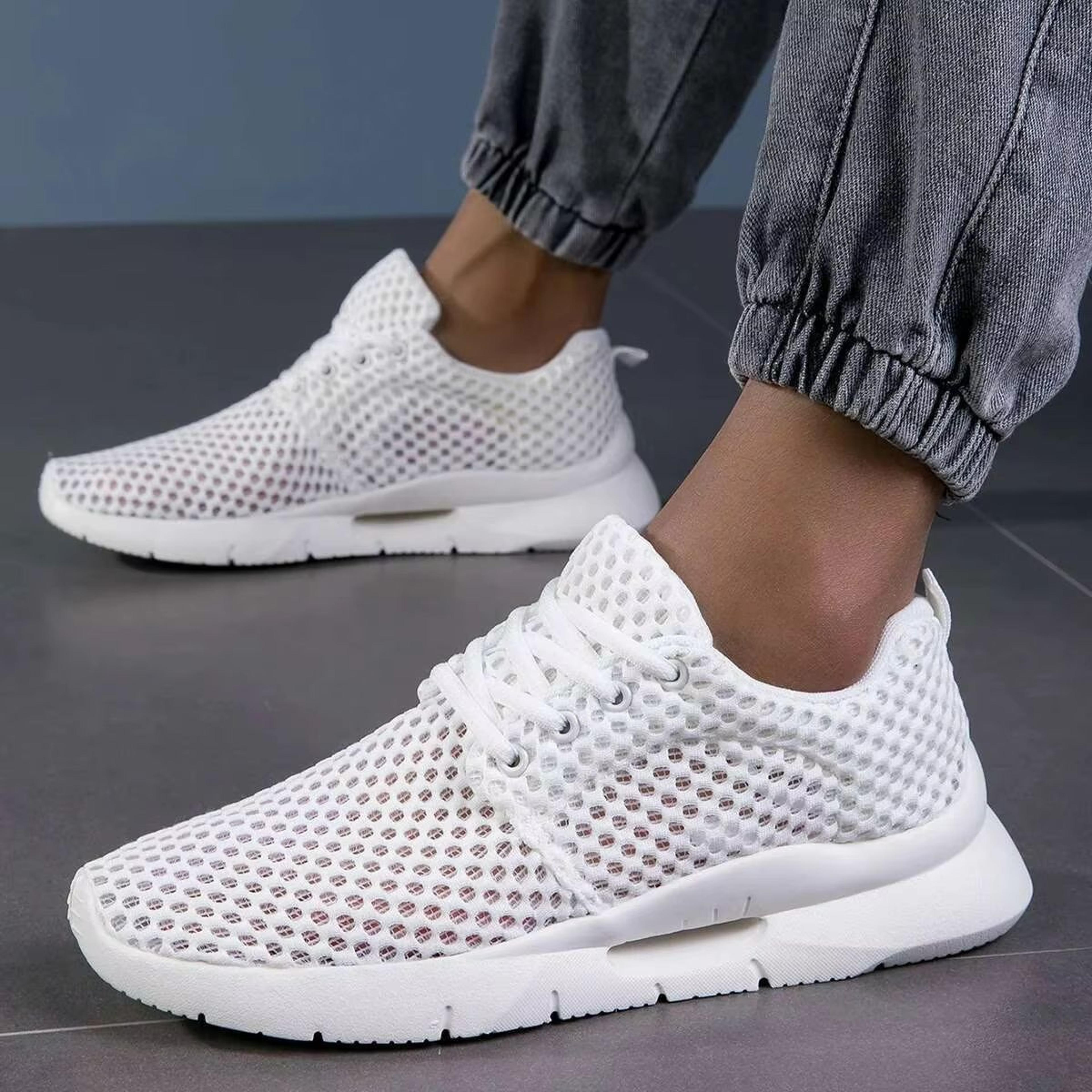 MeshGlide Mens LaceFree Breathable Driving Sneakers 2