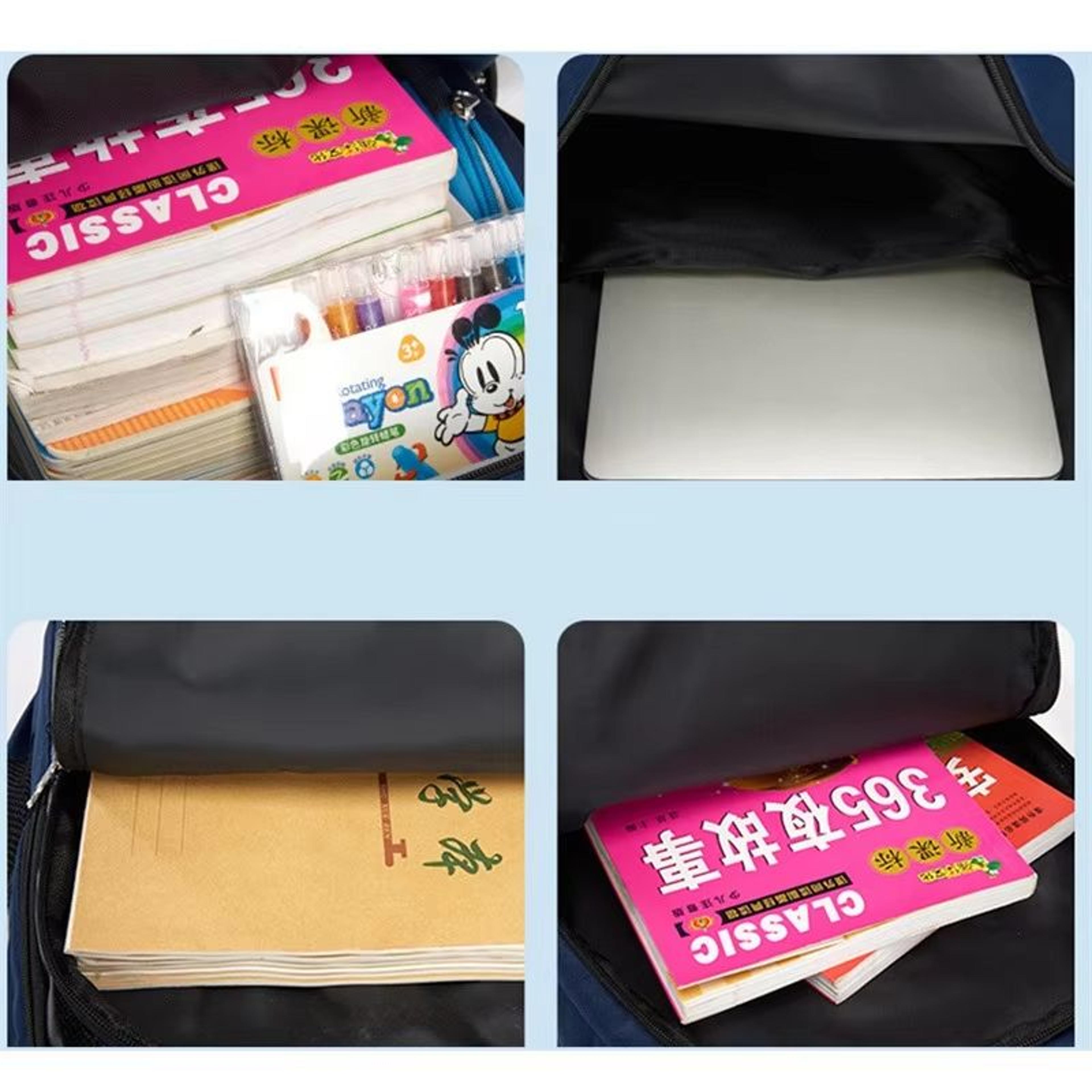 Waterproof Kids School Backpack  Durable Primary School Bag For Boys With Spacious Book Storage 2