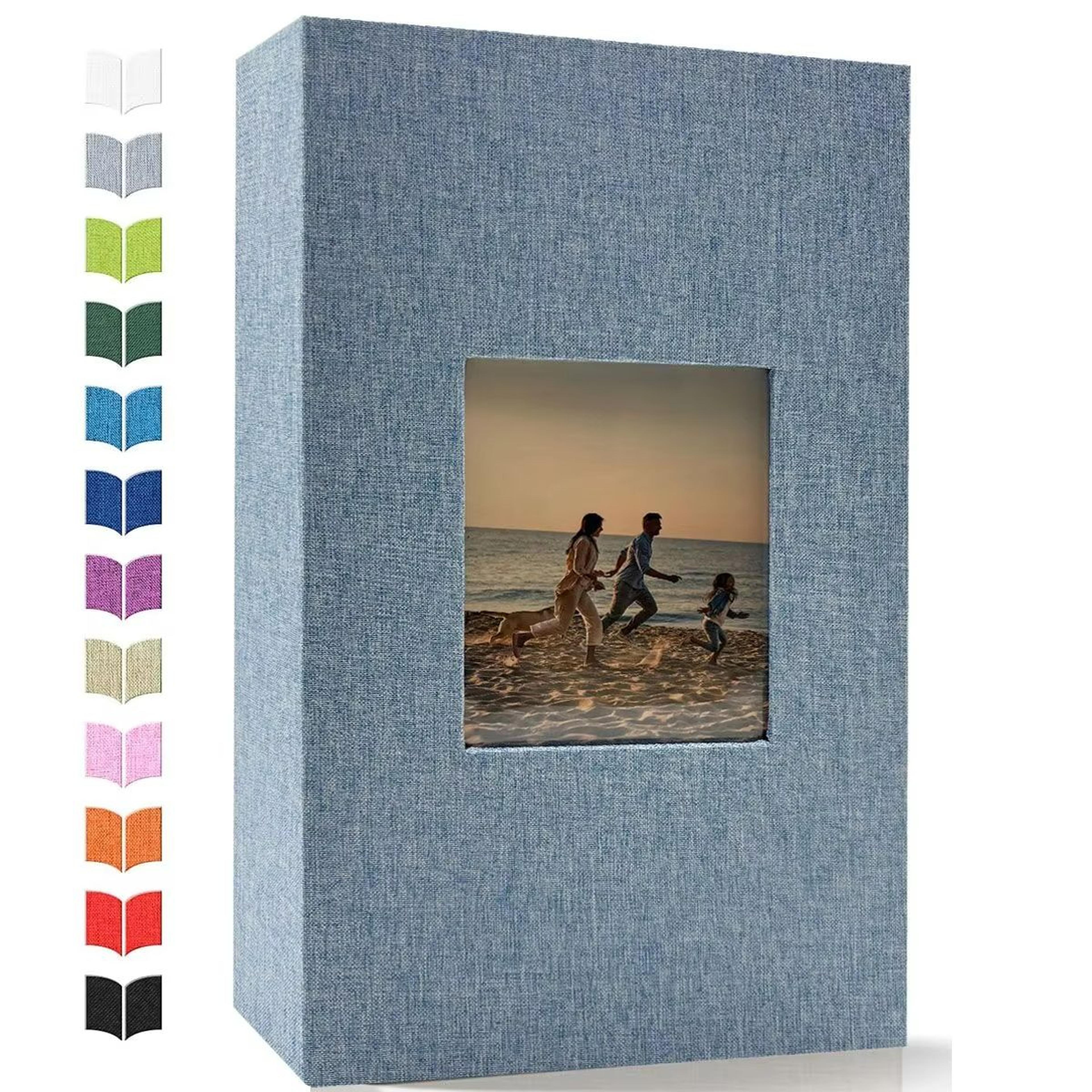 Linen 4x6 Photo Album  600 Pocket Large Capacity Album With Horizontal  Vertical Display 19
