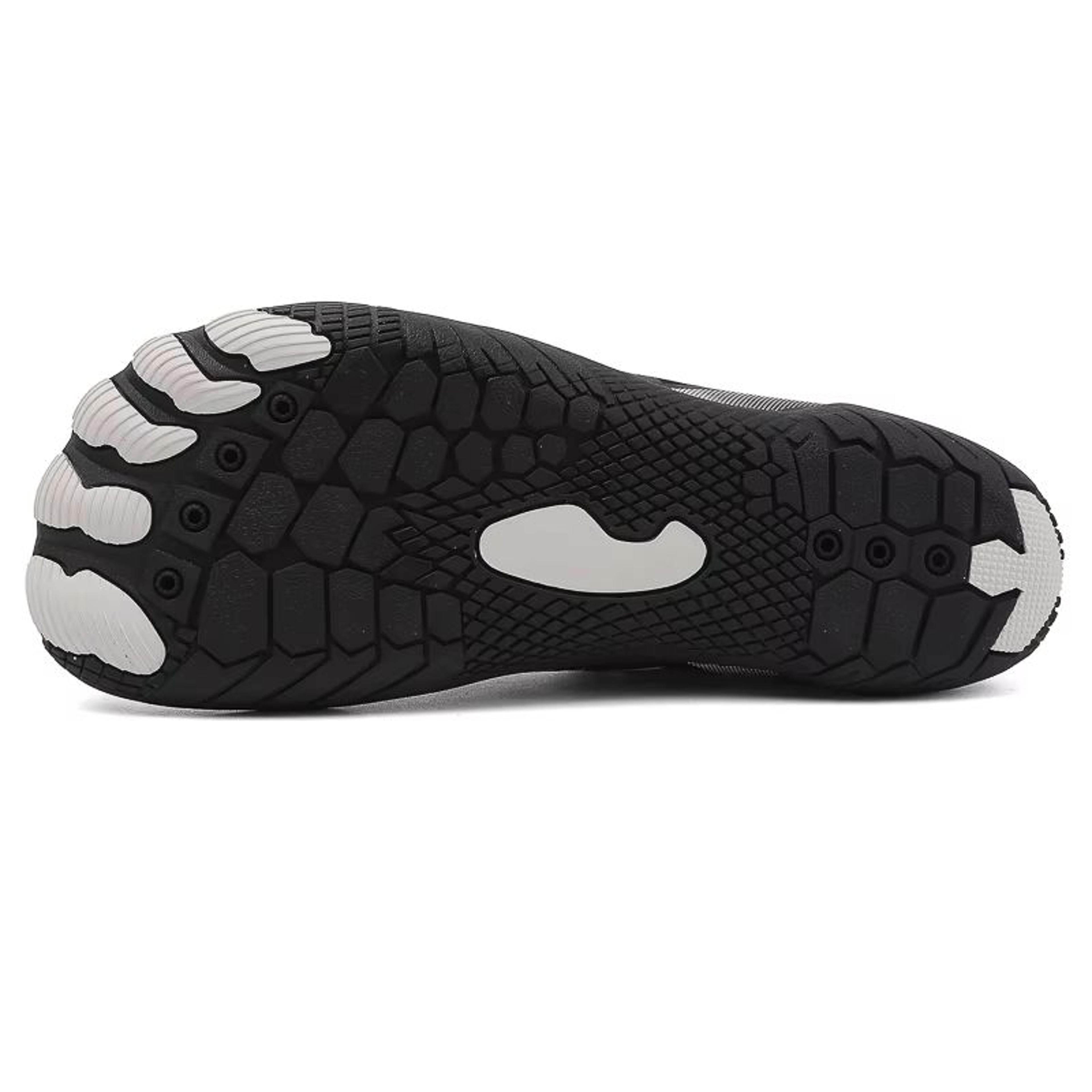 Mens QuickDry Water Shoes  AntiSlip Five Finger Aqua Sneakers For Beach Swim  Outdoor Sports 2