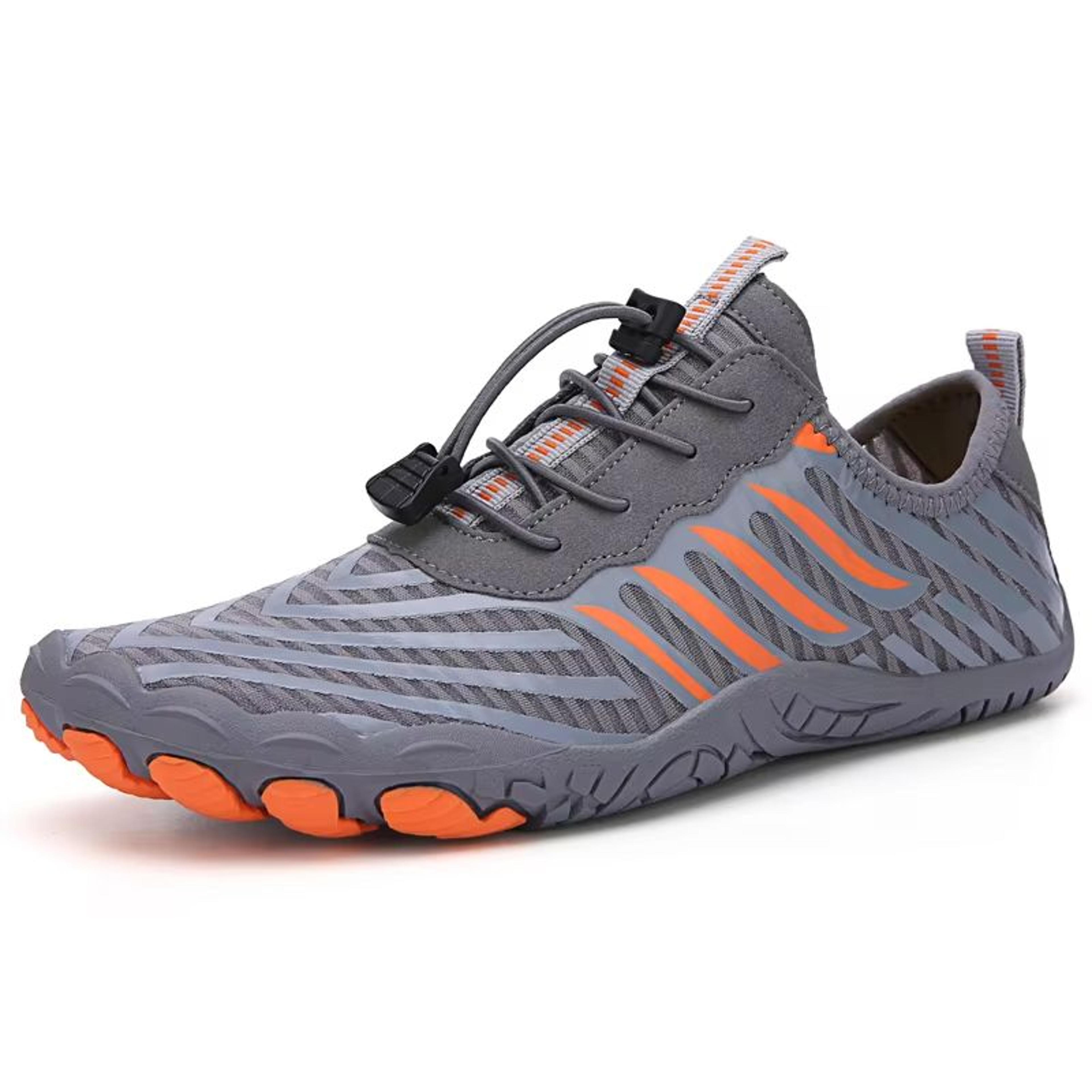 Mens QuickDry Water Shoes  AntiSlip Five Finger Aqua Sneakers For Beach Swim  Outdoor Sports 6