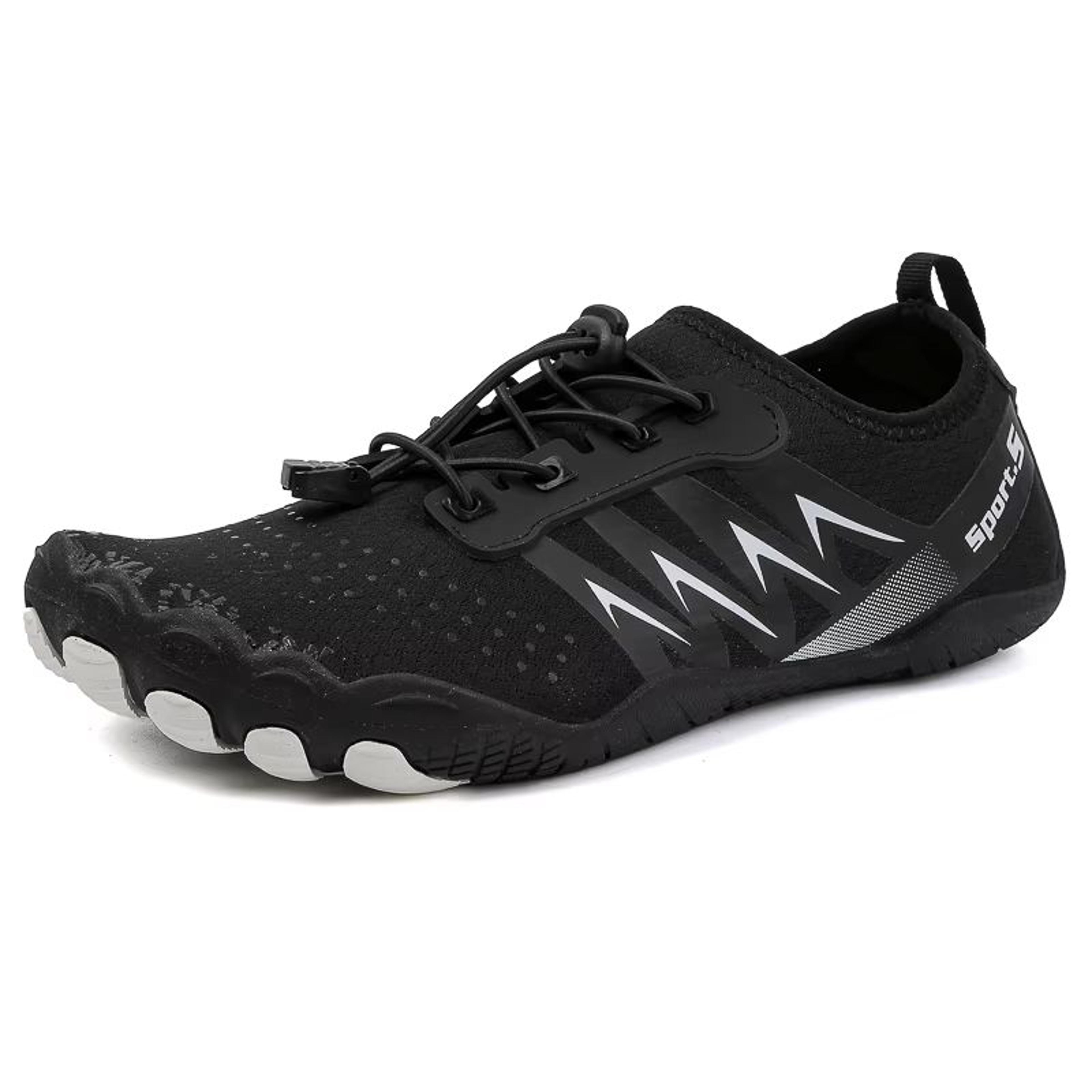 Mens QuickDry Water Shoes  AntiSlip Five Finger Aqua Sneakers For Beach Swim  Outdoor Sports 7