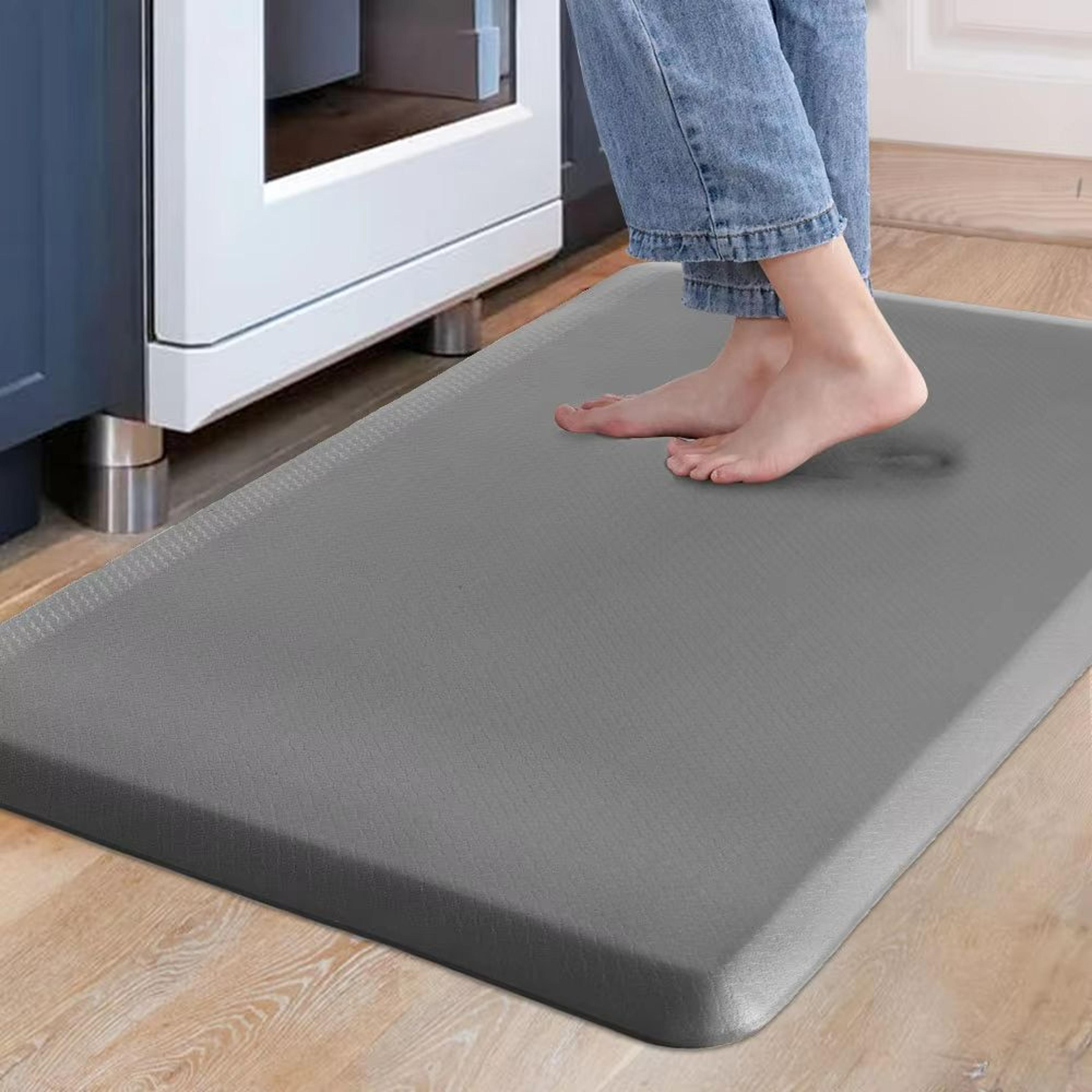 anti-fatigue kitchen mat – waterproof non-slip standing rug for comfort & support