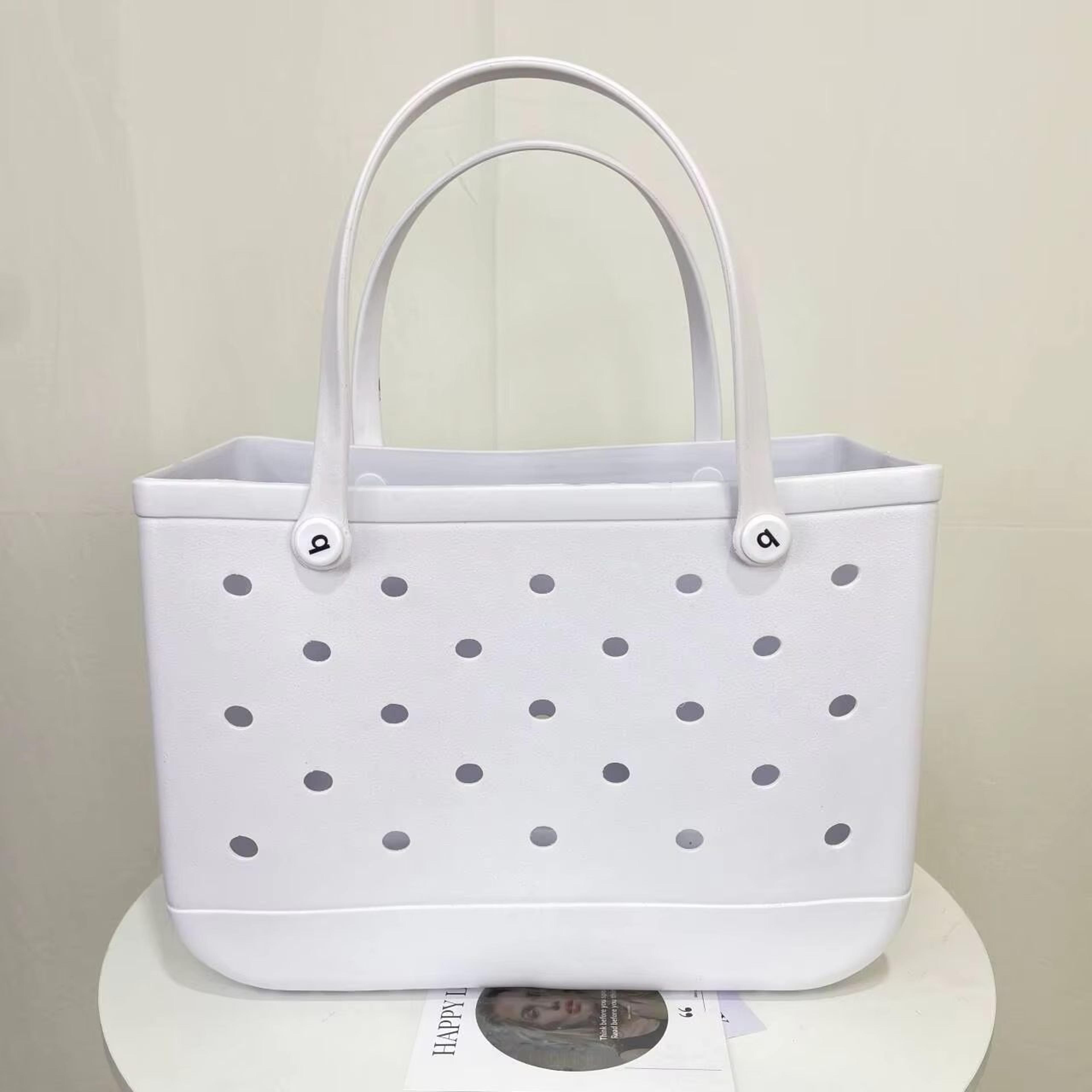 Extra Large Waterproof Beach Tote Bag  Durable EVA Rubber Picnic Travel And Shopping Storage Handba 14