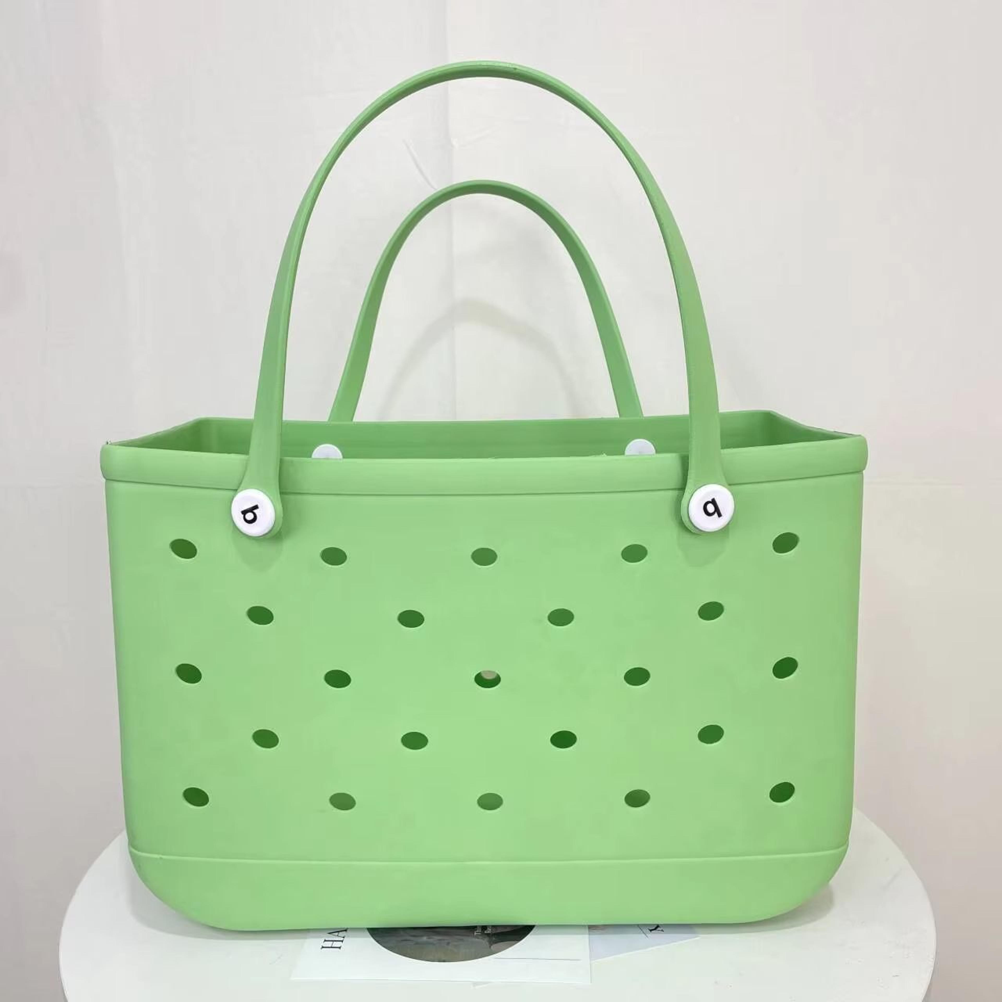 Extra Large Waterproof Beach Tote Bag  Durable EVA Rubber Picnic Travel And Shopping Storage Handba 17