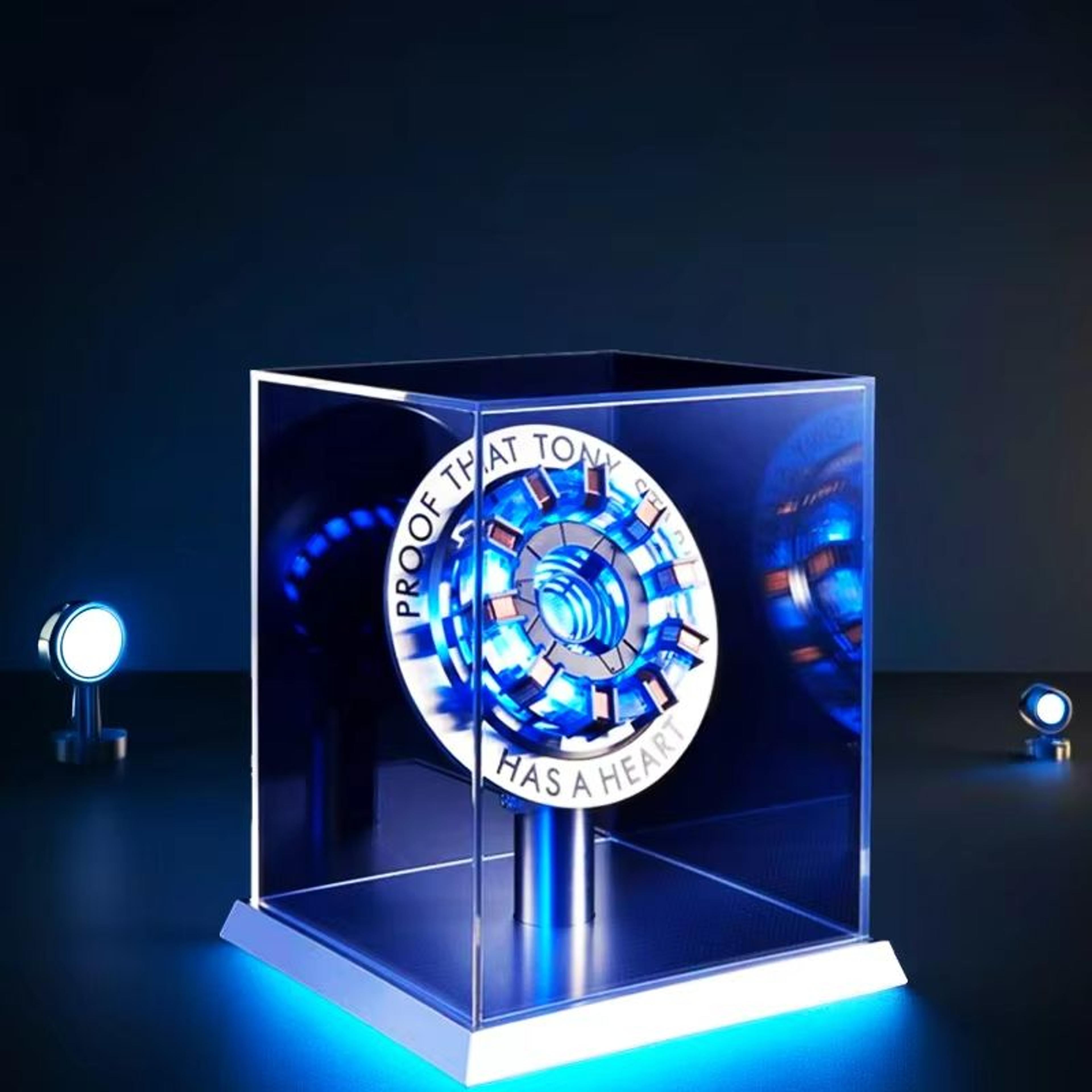 Stark MK1 Arc Reactor LED Lamp  Metal Alloy USB Light With Voice Control Collectible Gift For Fans 0