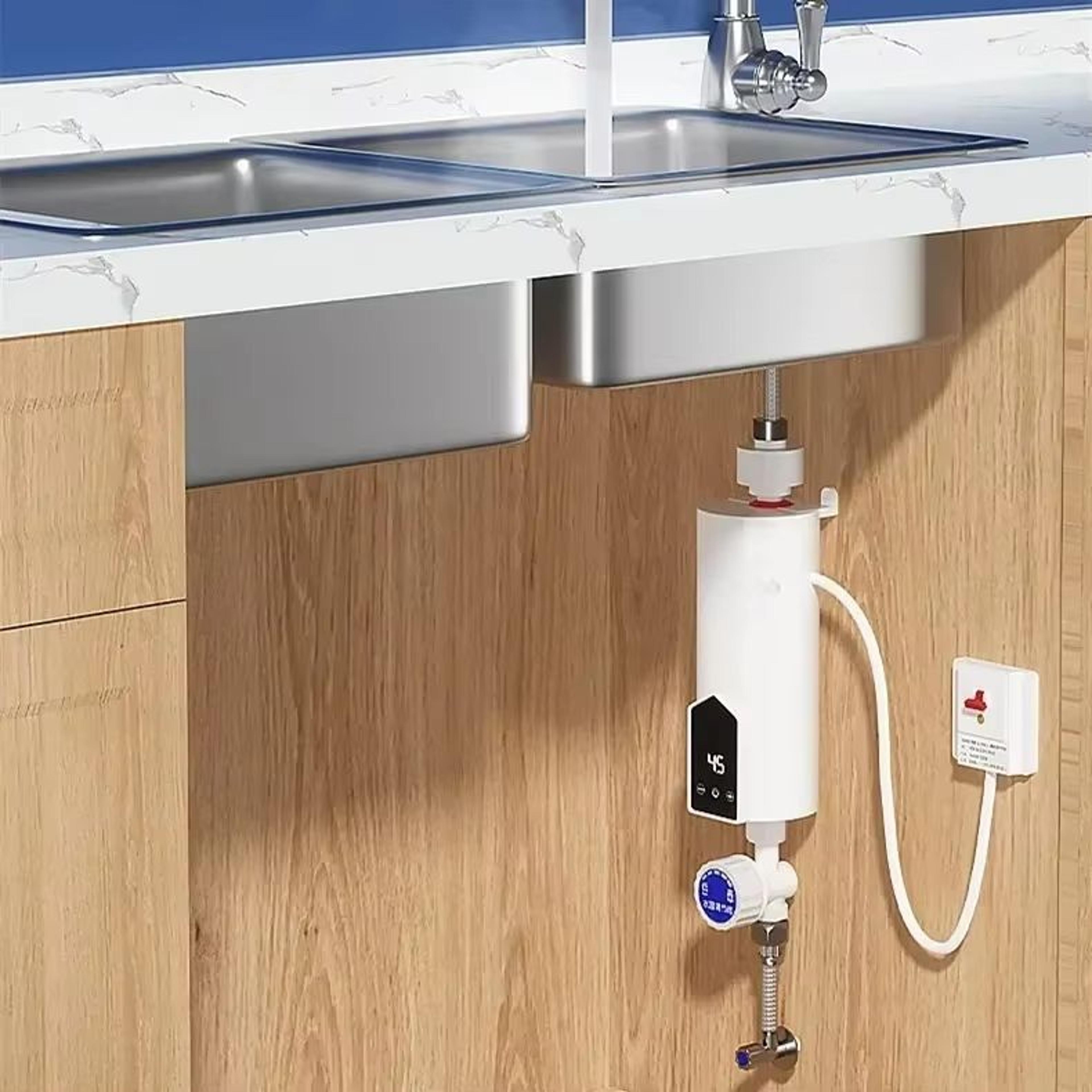 instant electric water heater – 220v 3000w–5500w portable hot water system for bathroom and kitchen