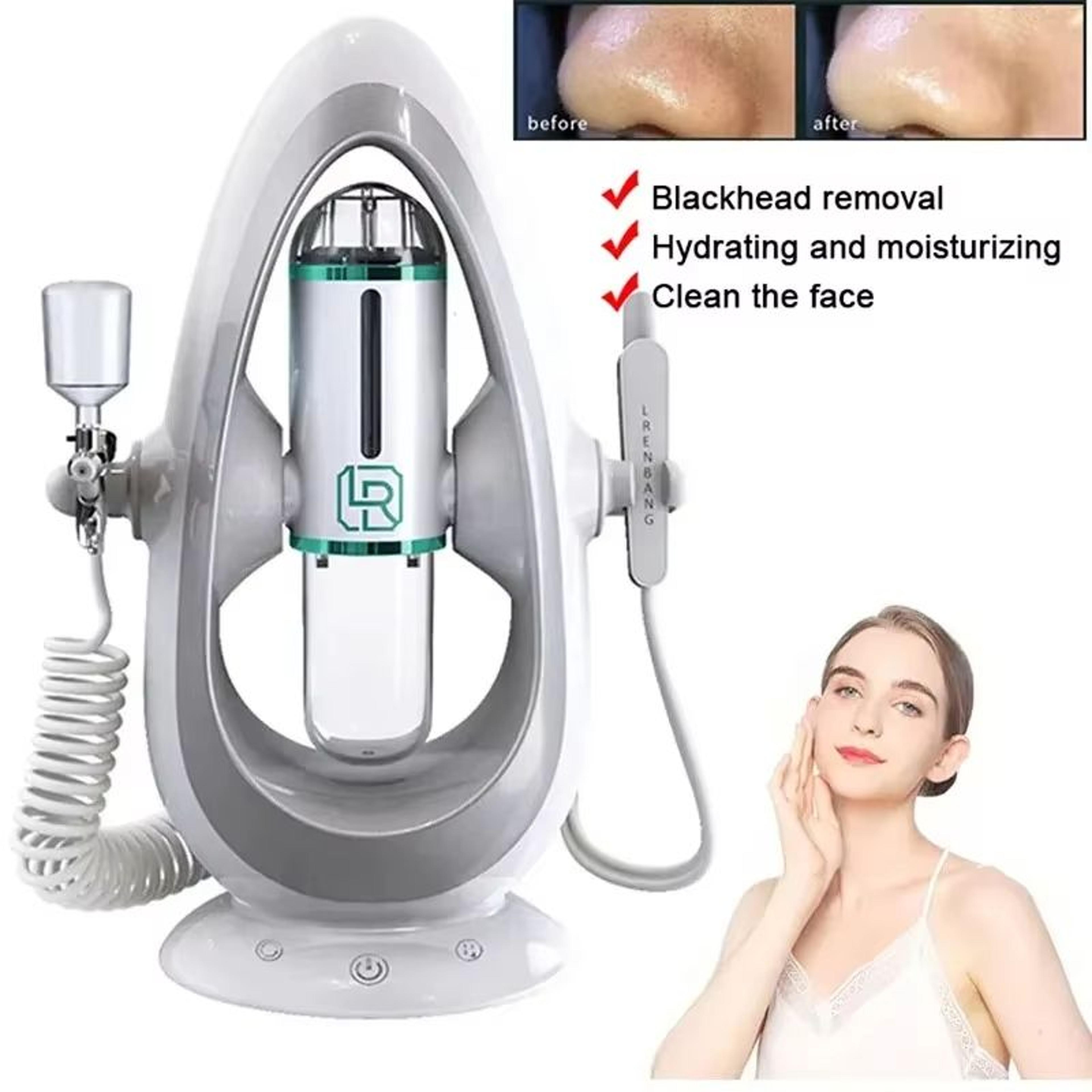 hydra dermabrasion facial device – blackhead remover & oxygen bubble skin cleaner