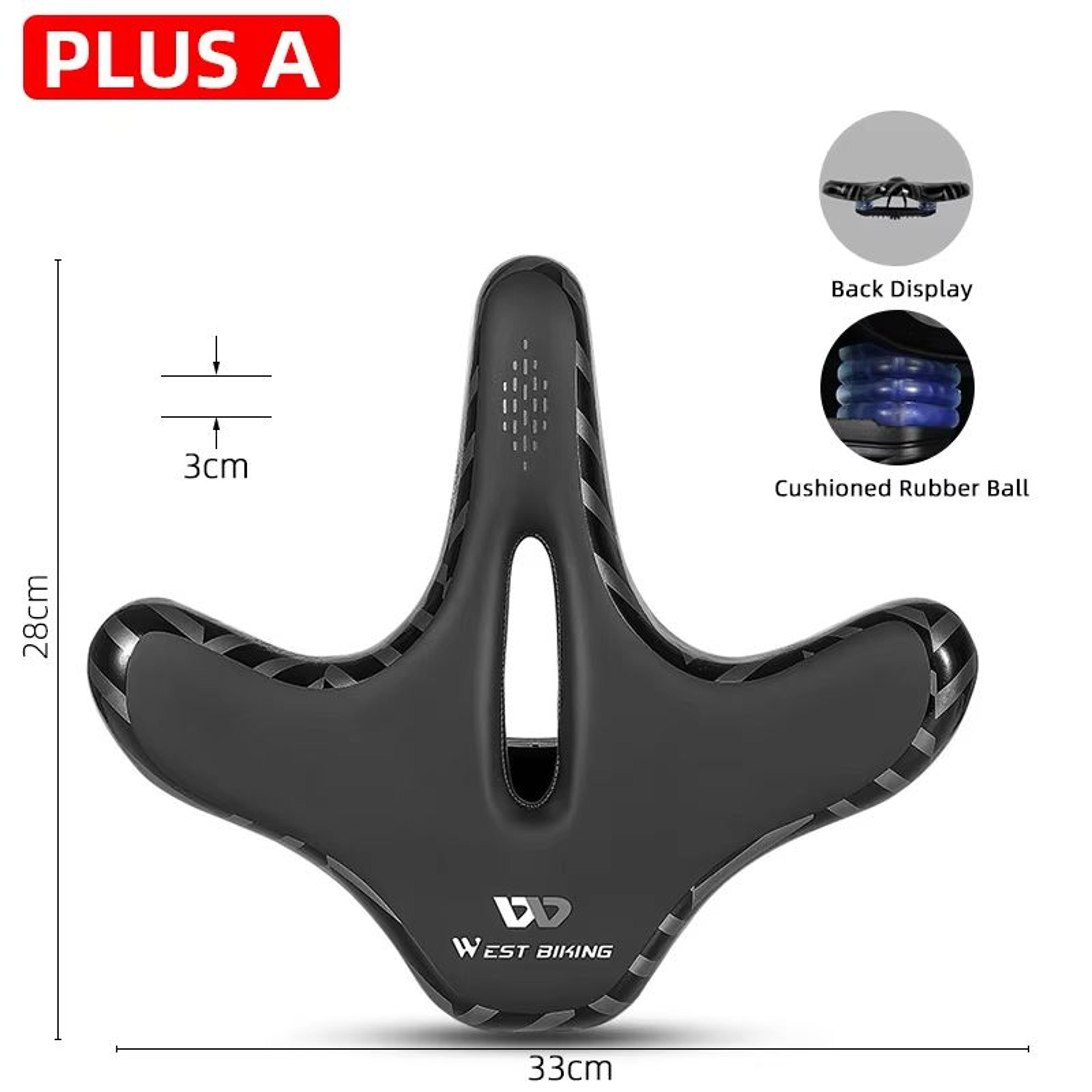 WEST BIKING Ergonomic Bicycle Saddle  Comfortable Long Distance Cycling Seat For MTB Touring  EBike 9