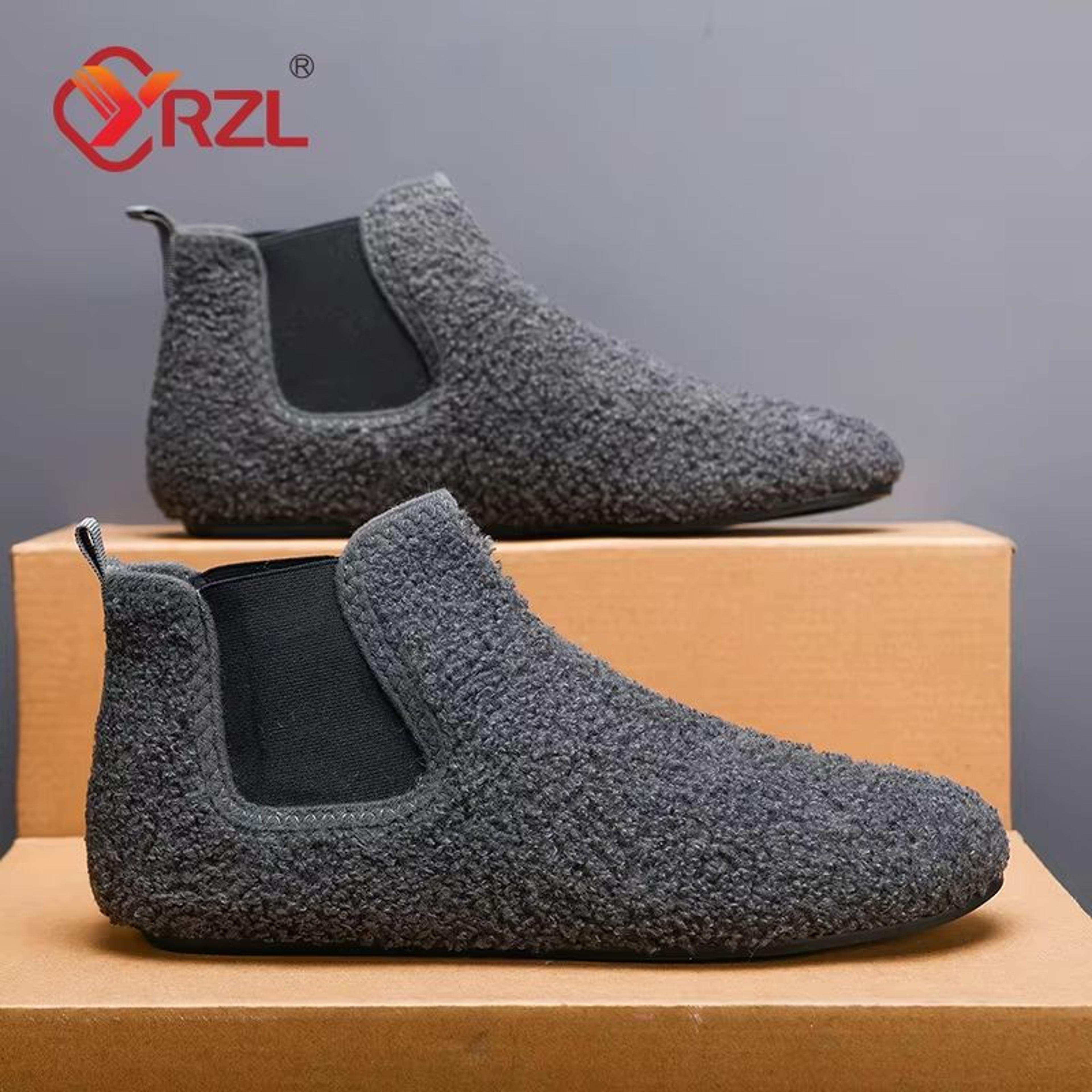 Mens Winter Warm Indoor Slippers  Soft Cotton Plush With AntiSlip Sole For Cozy Comfort 0