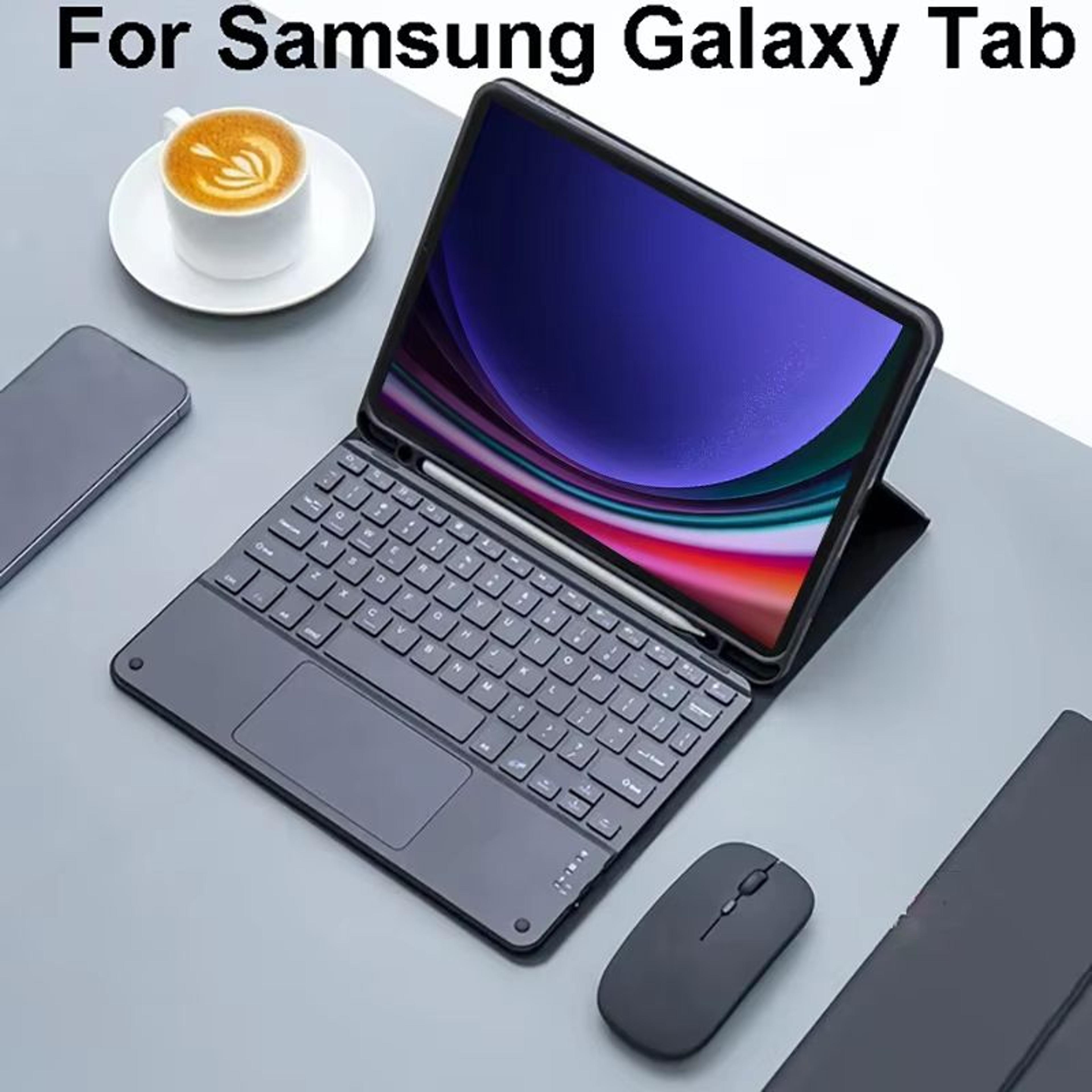 Magic Keyboard Case For Samsung Galaxy Tablets  Compatible With Tab A9 Plus S8 S9 S7 A8 S6 Lite 0