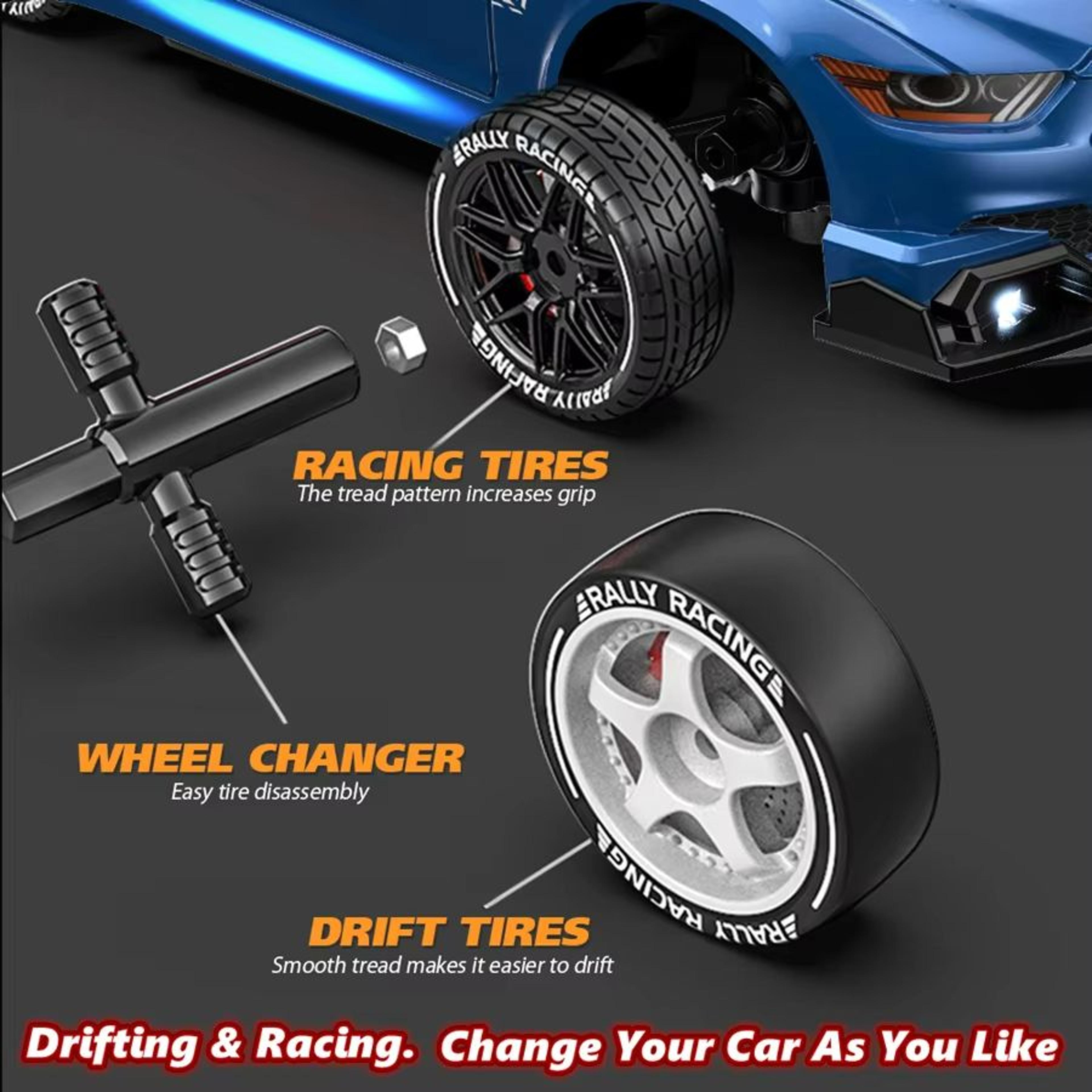 4WD RC Drift Car  HighSpeed Remote Control Racing Car With GTRPROAE86PRO Design 5