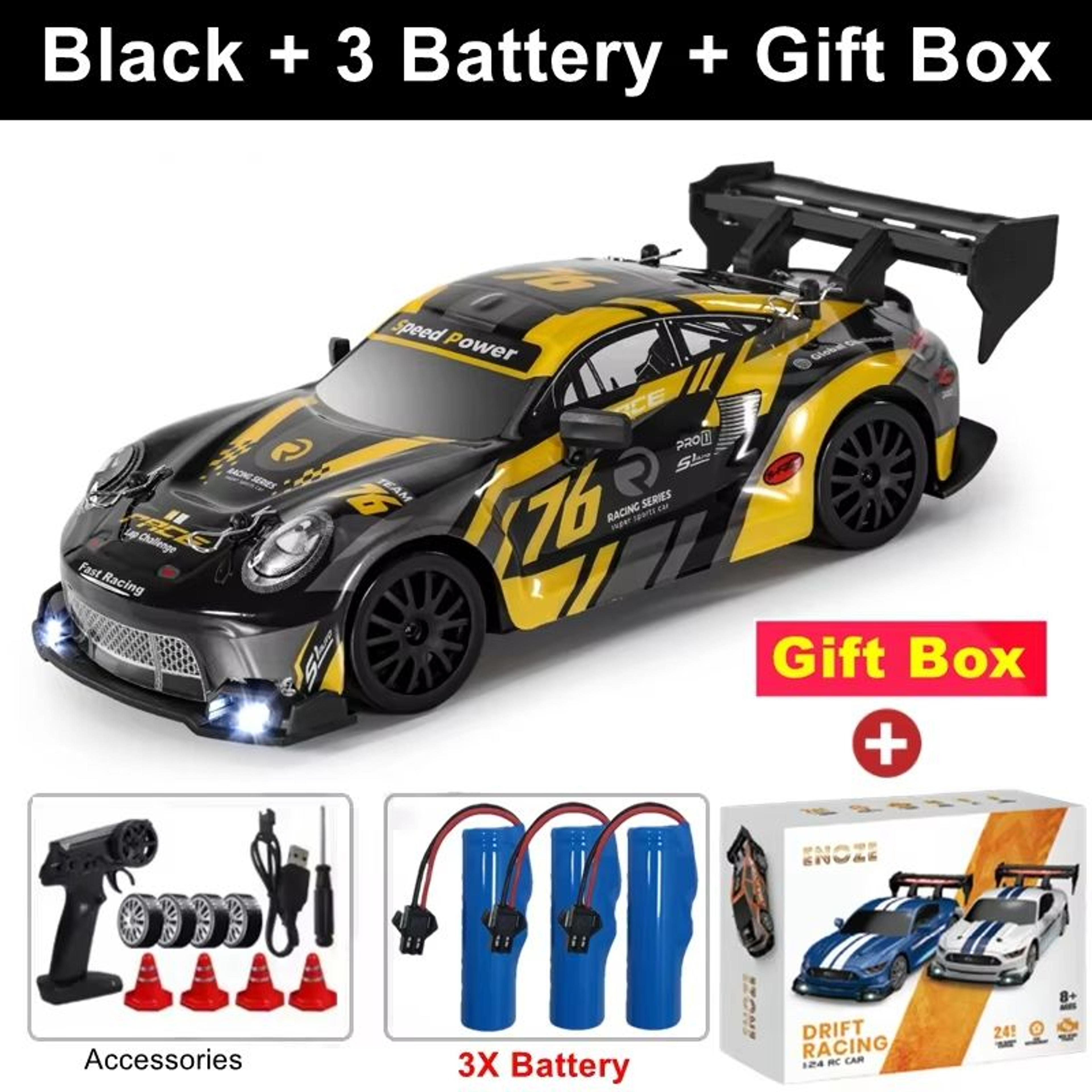 4WD RC Drift Car  HighSpeed Remote Control Racing Car With GTRPROAE86PRO Design 19