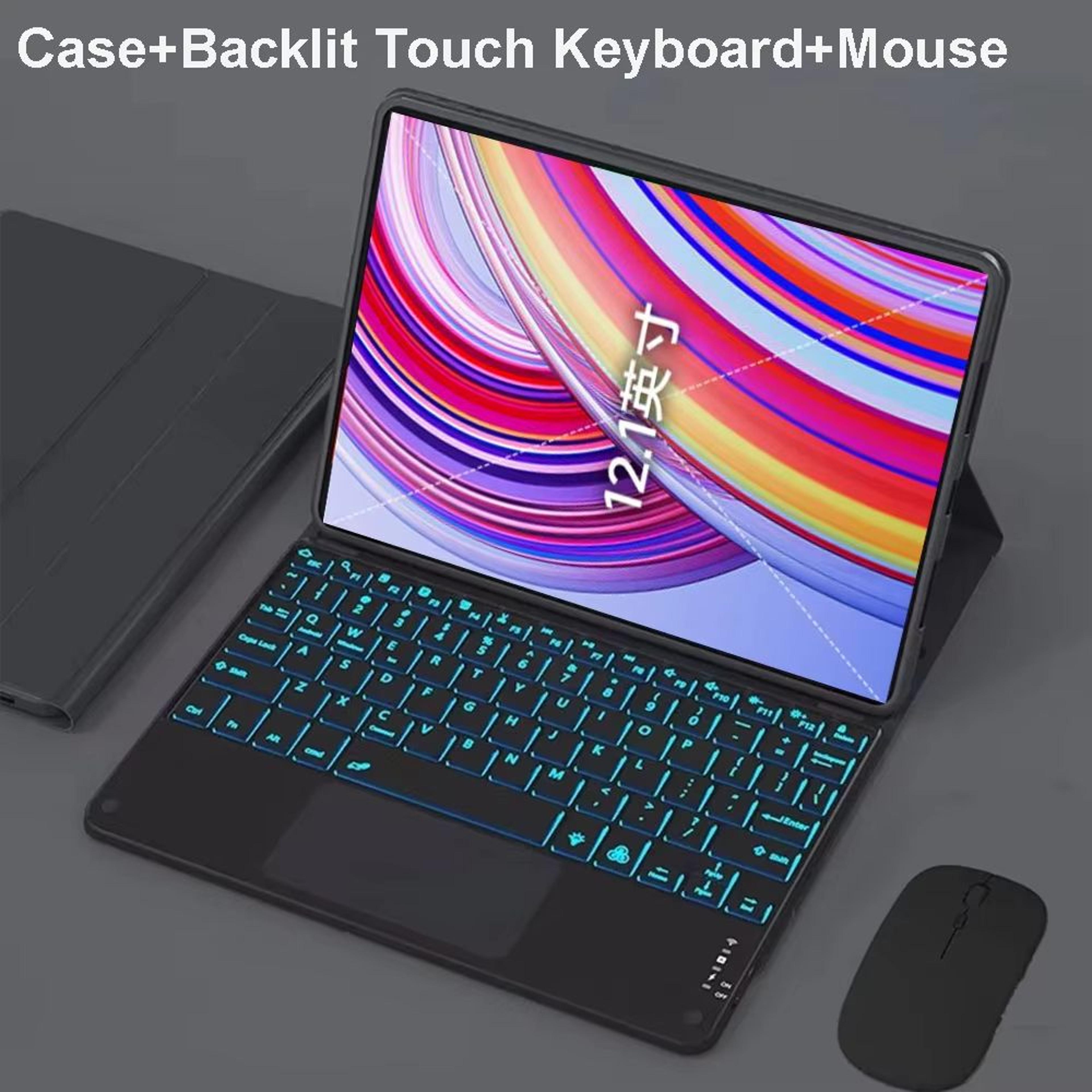 Xiaomi Redmi Pad Pro 121 Inch Case With Keyboard  Slim Protective Cover With Detachable Wireless Ke