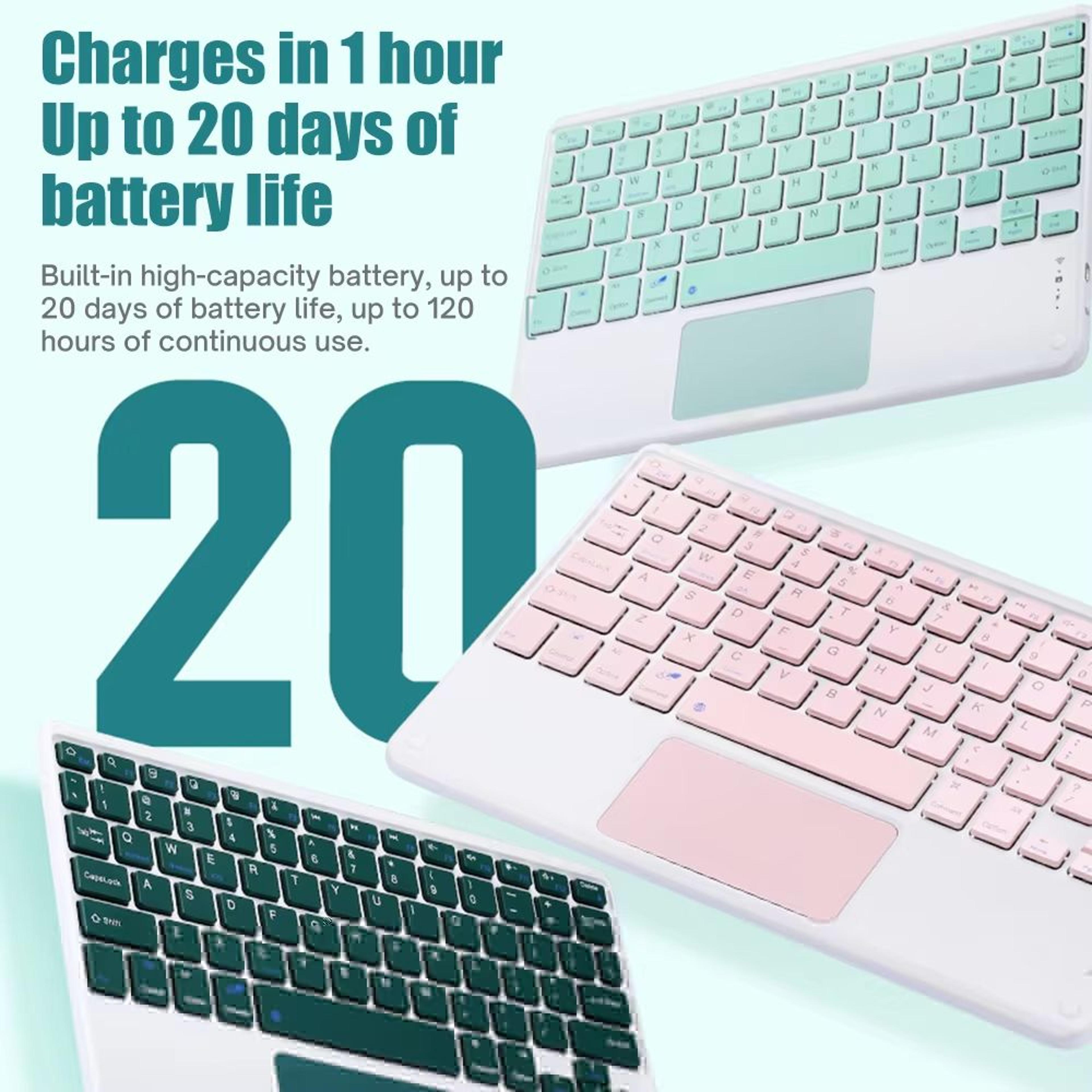 Xiaomi Redmi Pad Pro 121 Inch Case With Keyboard  Slim Protective Cover With Detachable Wireless Ke