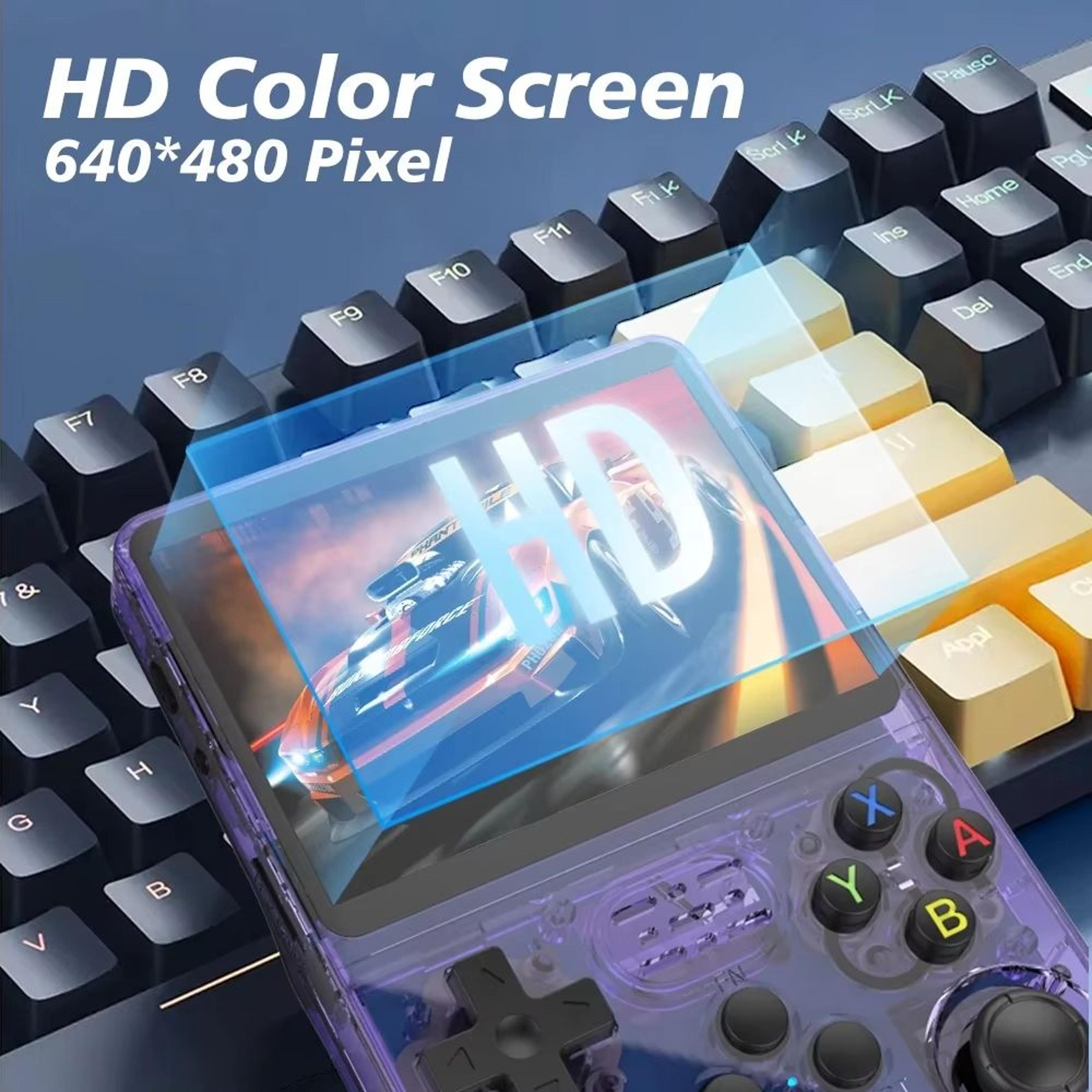 R36S Retro Handheld Game Console  35Inch IPS Screen Portable Gaming System With 64GB And 15000 Clas 2