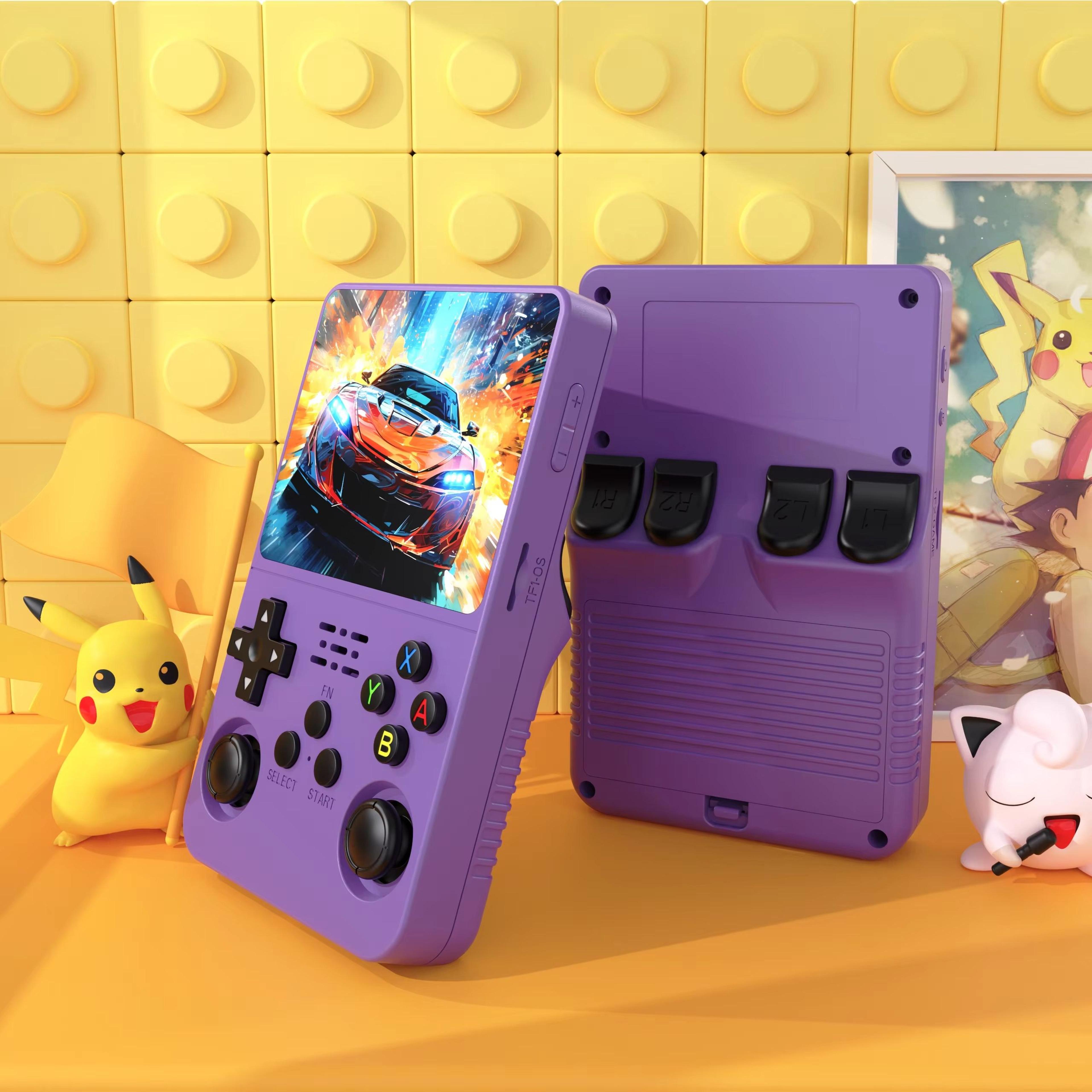 R36S Retro Handheld Game Console  35Inch IPS Screen Portable Gaming System With 64GB And 15000 Clas 3